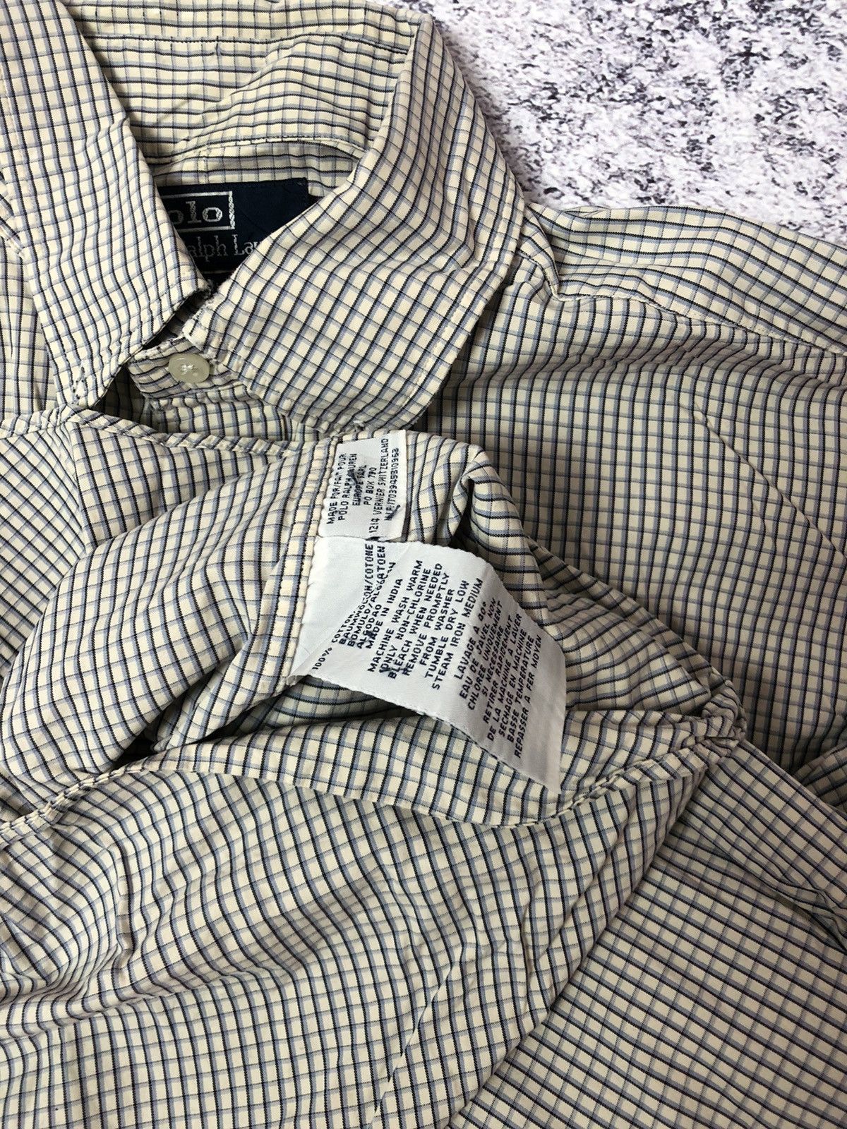 Polo Ralph Lauren Men’s vintage polo Ralph Lauren size L y2k drill ykk Size US L / EU 52-54 / 3 - 4 Thumbnail