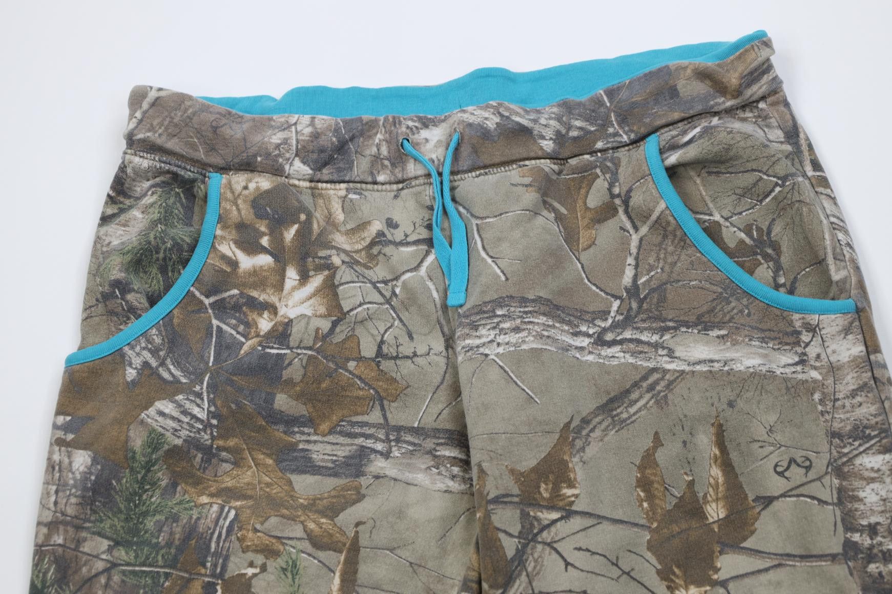 Vintage Vintage Y2K Streetwear Camouflage Flared Wide Leg Sweatpants Size 35" - 2 Thumbnail