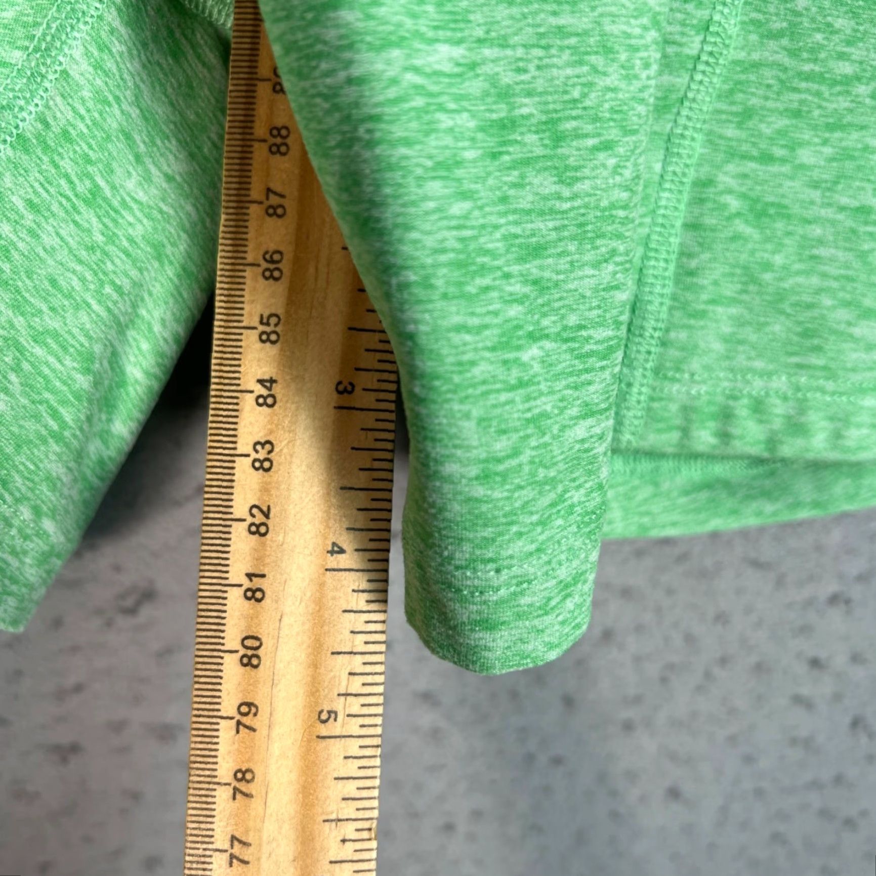 Vintage Year Of Ours Green Heathered Womens Biker Shorts Size Medium Size 32" / US 10 / IT 46 - 7 Thumbnail