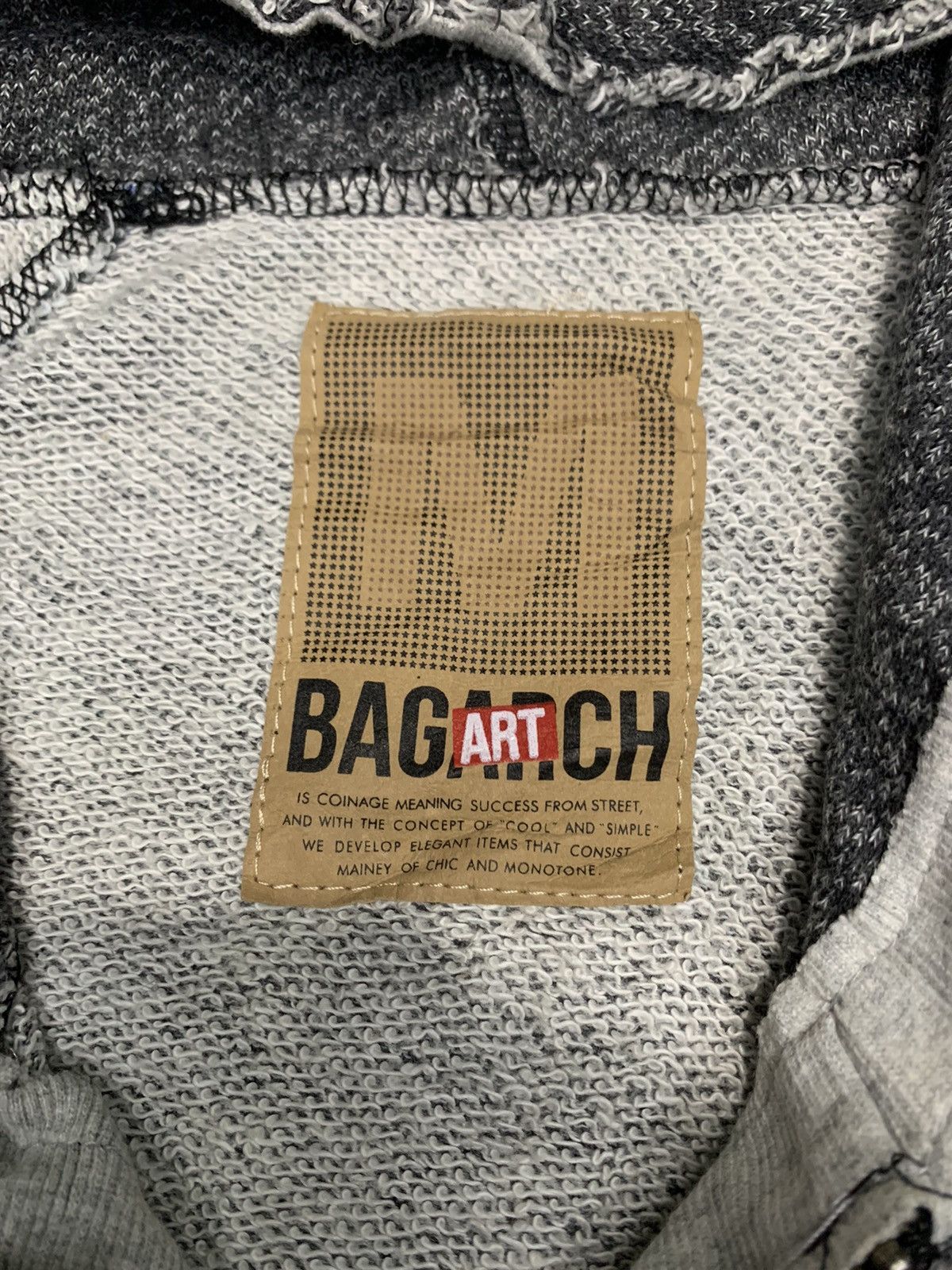 If Six Was Nine × Japanese Brand × Le Grande Bleu (L.G.B.) 2000s Bagarch distressed slim zip hoodie ifsixwasnine lgb Size US M / EU 48-50 / 2 - 12 Thumbnail