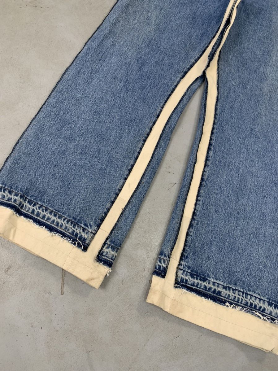 Levi's Vintage upcycled custom baggy denim Size US 34 / EU 50 - 3 Thumbnail