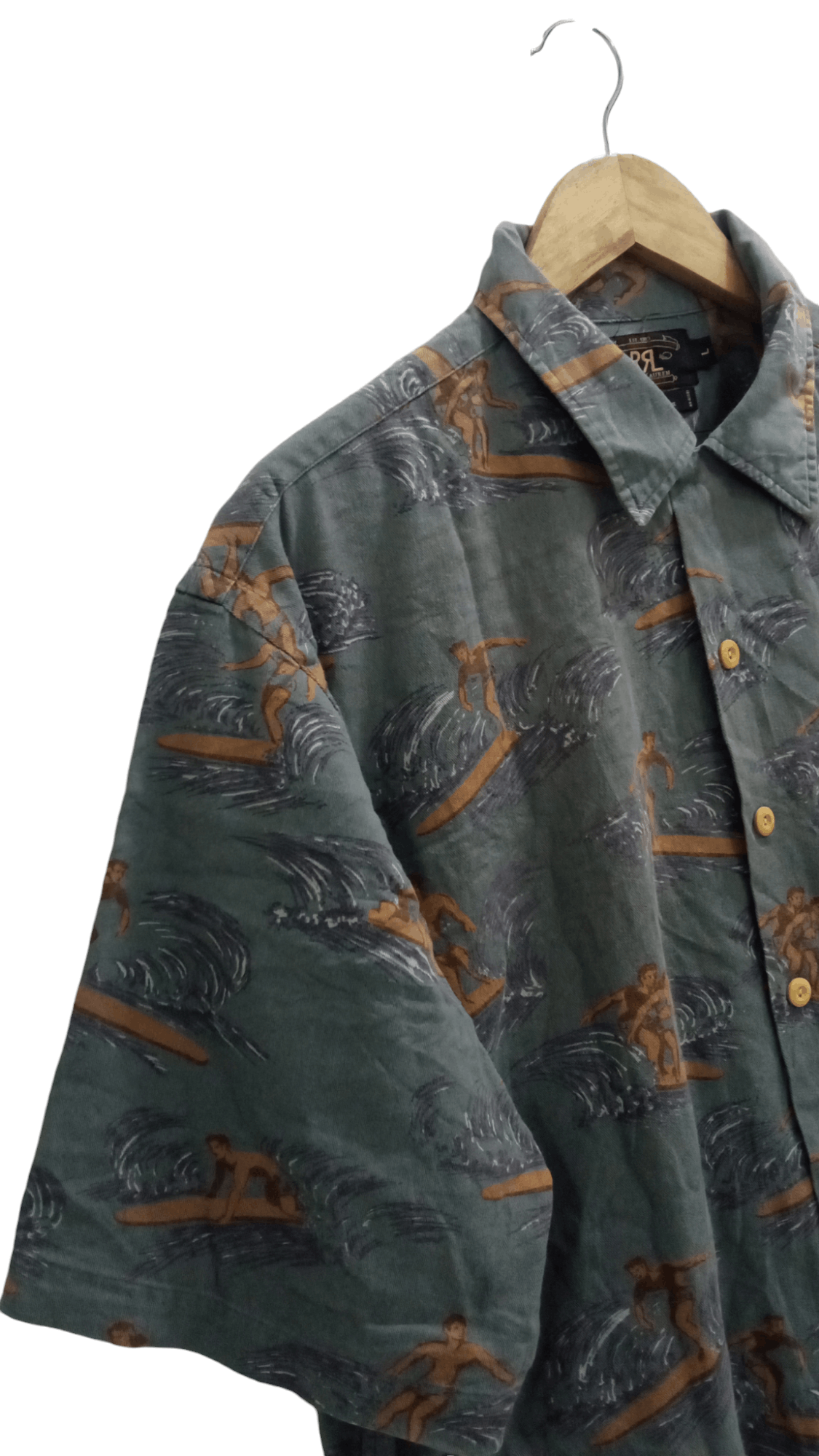 RRL Ralph Lauren × Ralph Lauren 🔥🔥RRL Ralph Lauren Full Print Hawaii Motif Shirt Size US L / EU 52-54 / 3 - 6 Thumbnail