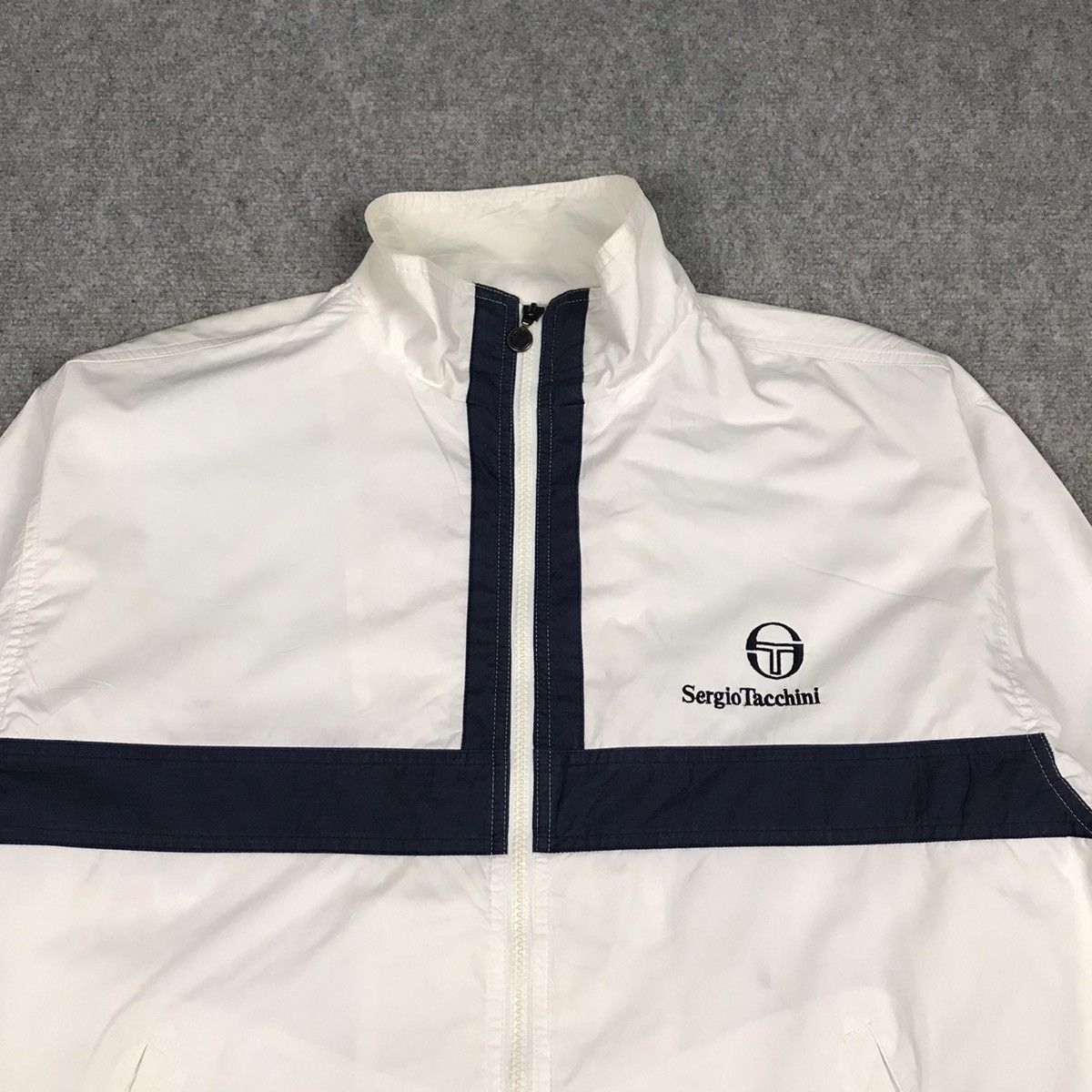 Japanese Brand × Sergio Tacchini SERGIO TACCHINI ZIPPER JACKET Size US L / EU 52-54 / 3 - 2 Thumbnail