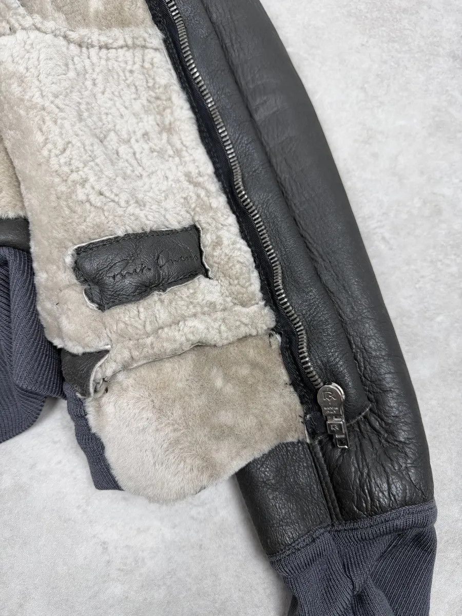 Rick Owens Rick Owens Premium Black Shearling Leather Jacket Size US M / EU 48-50 / 2 - 10 Thumbnail
