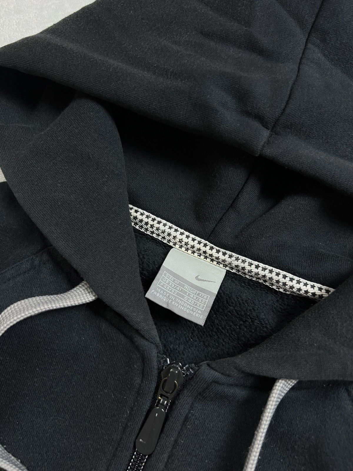 Nike 90s Nike Air Vintage Y2K Drill Oversized Retro Zip Hoodie Size US M / EU 48-50 / 2 - 6 Thumbnail