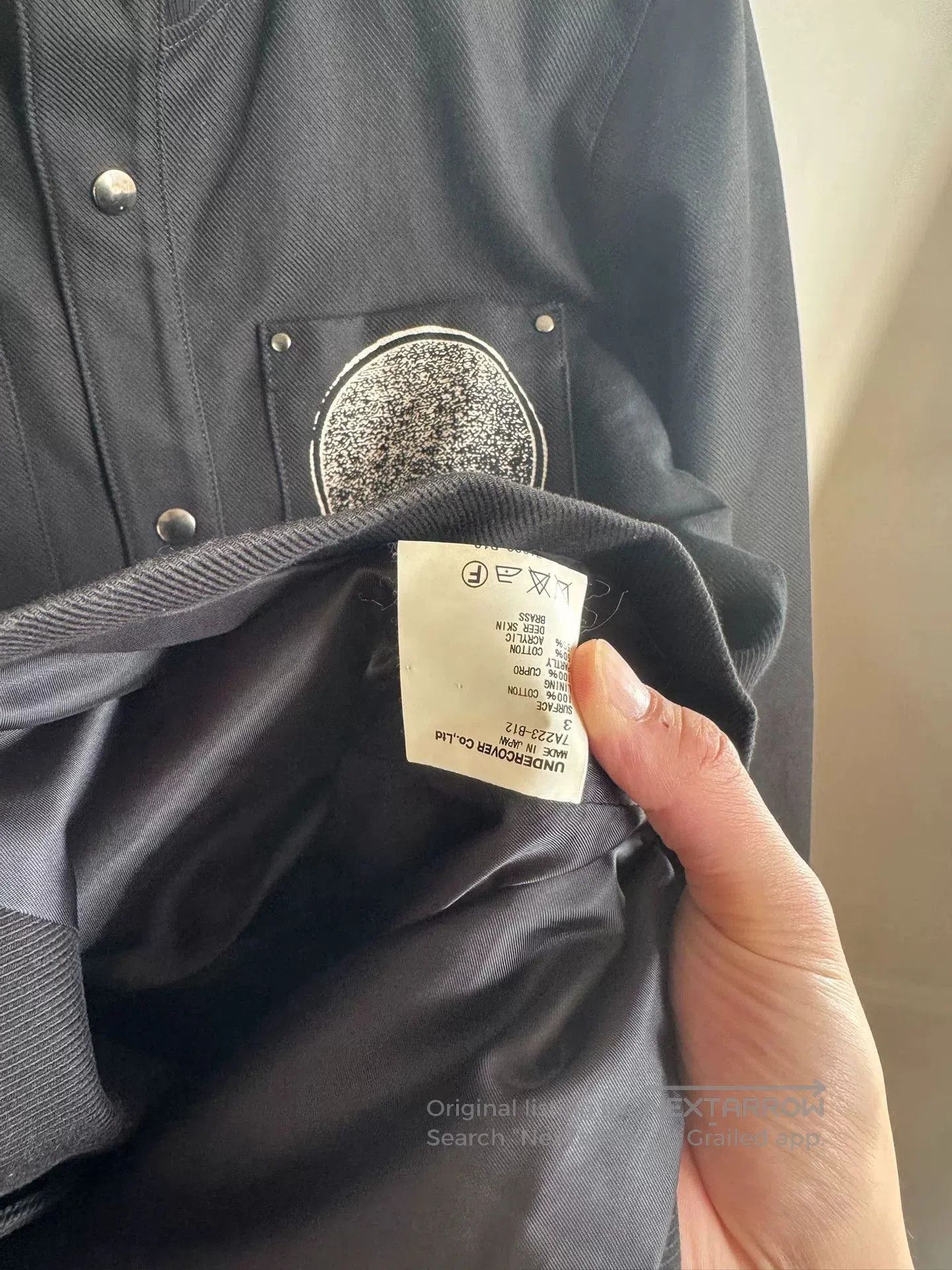 Undercover Undercover Black High-neck Jacket. Size L / US 10 / IT 46 - 4 Thumbnail