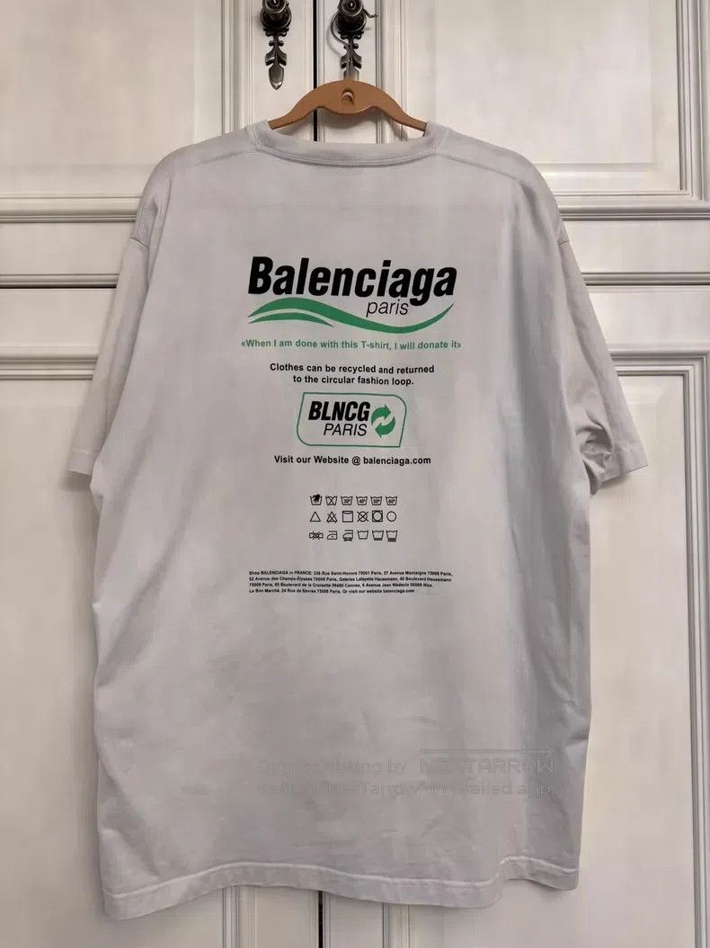 Balenciaga Balenciaga Short Sleeve T Size US XS / EU 42 / 0 - 2 Thumbnail
