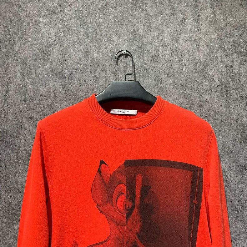 Givenchy Givenchy Red Deer Hoodie 2506-Nextarrow Size US XS / EU 42 / 0 - 3 Thumbnail