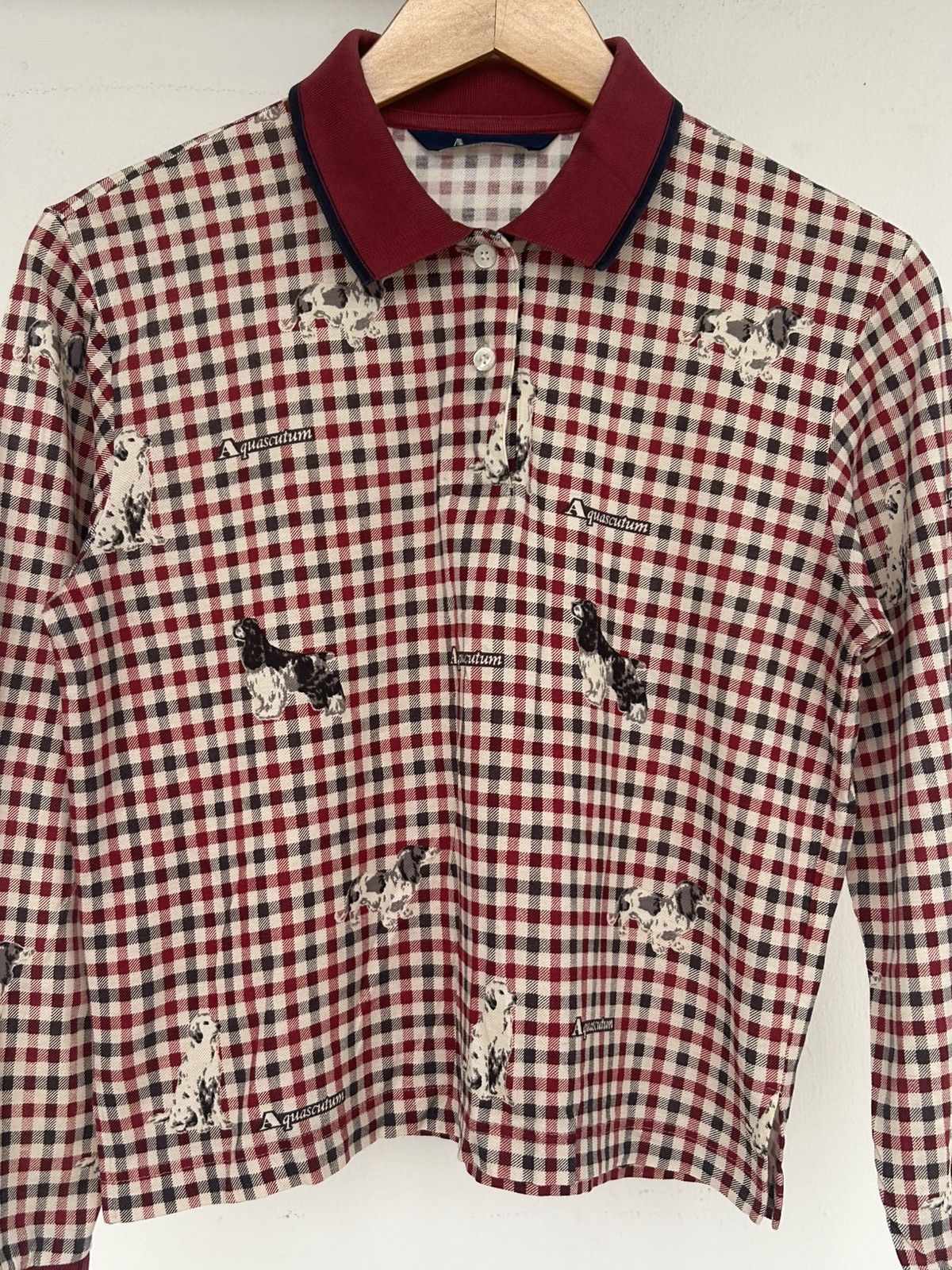 Aquascutum Aquascutum Polo Checkered Tee Size XS / US 0-2 / IT 36-38 - 3 Thumbnail