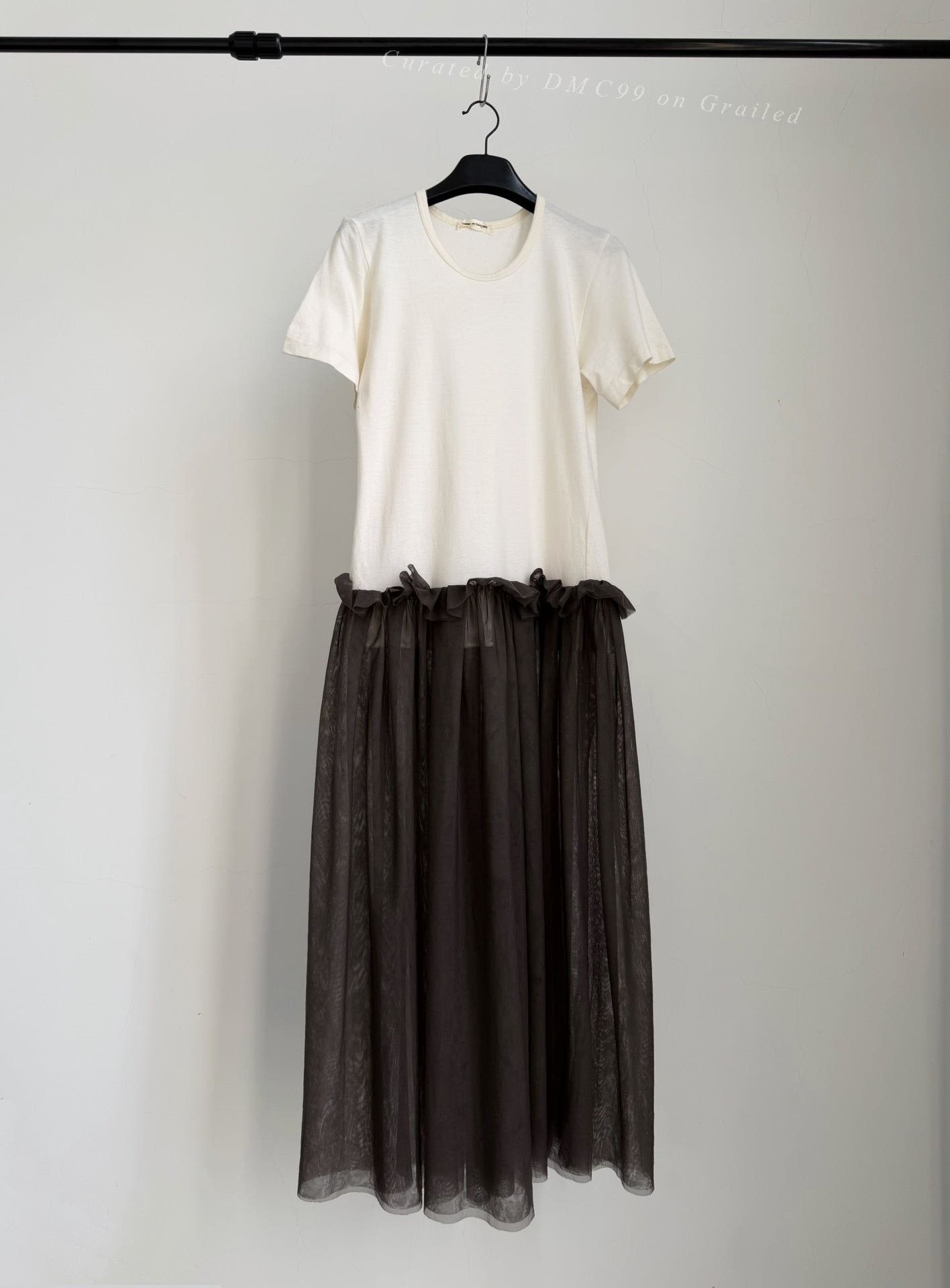 Rei Kawakubo Comme des Garçons 1997 Main Line Tulle Dress Size M / US 6-8 / IT 42-44 - 1 Thumbnail