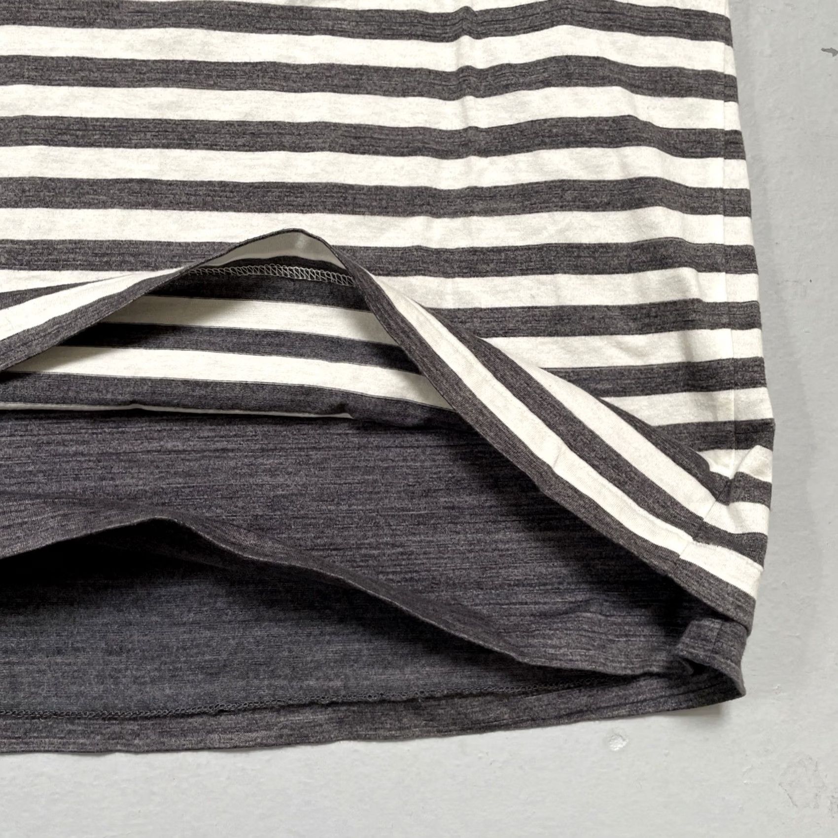 Doublet Mister N Hollywood Double Layer Striped Border T-Shirt Japan 40 Size US L / EU 52-54 / 3 - 2 Thumbnail