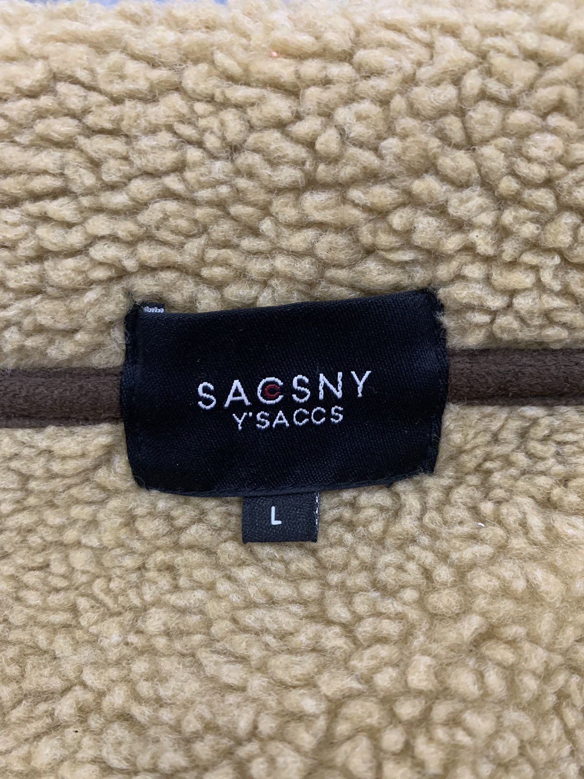 Yohji Yamamoto SACSNY Y'SACCS YOHJI YAMAMOTO SHERPA JACKET Size US L / EU 52-54 / 3 - 15 Thumbnail