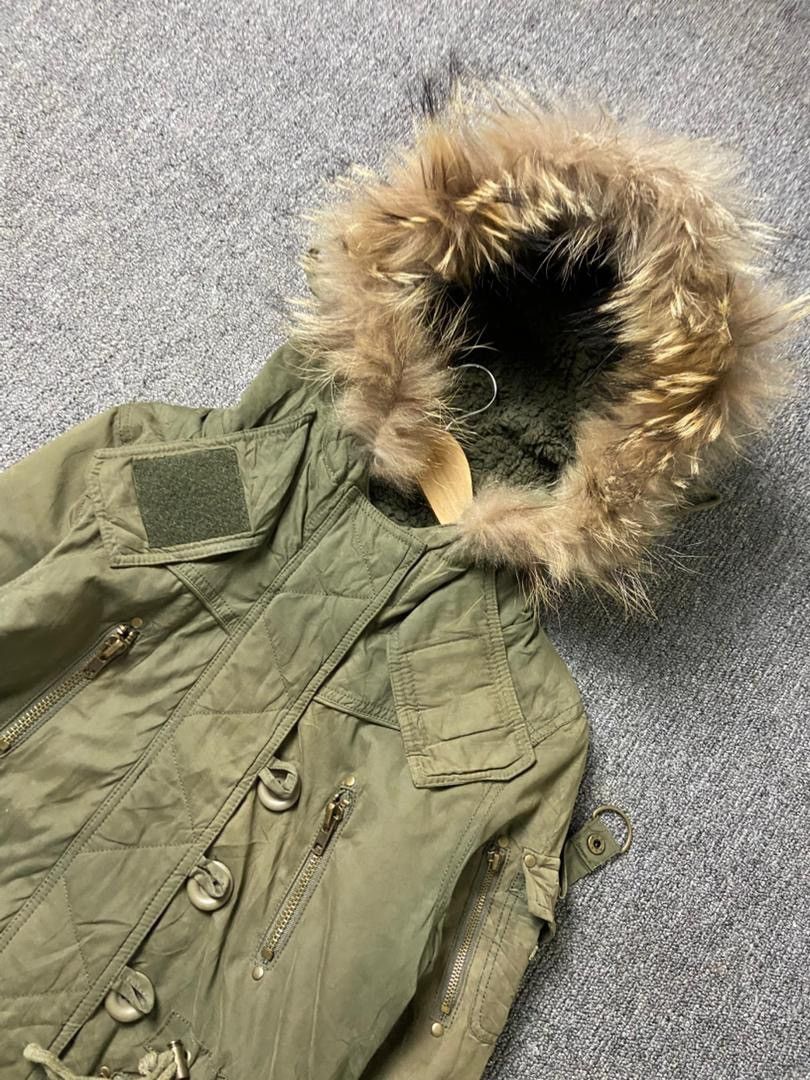 Japanese Brand Jewel Amonier Brand Faux Fur Hooded Parka (199) Size XS / US 0-2 / IT 36-38 - 10 Thumbnail