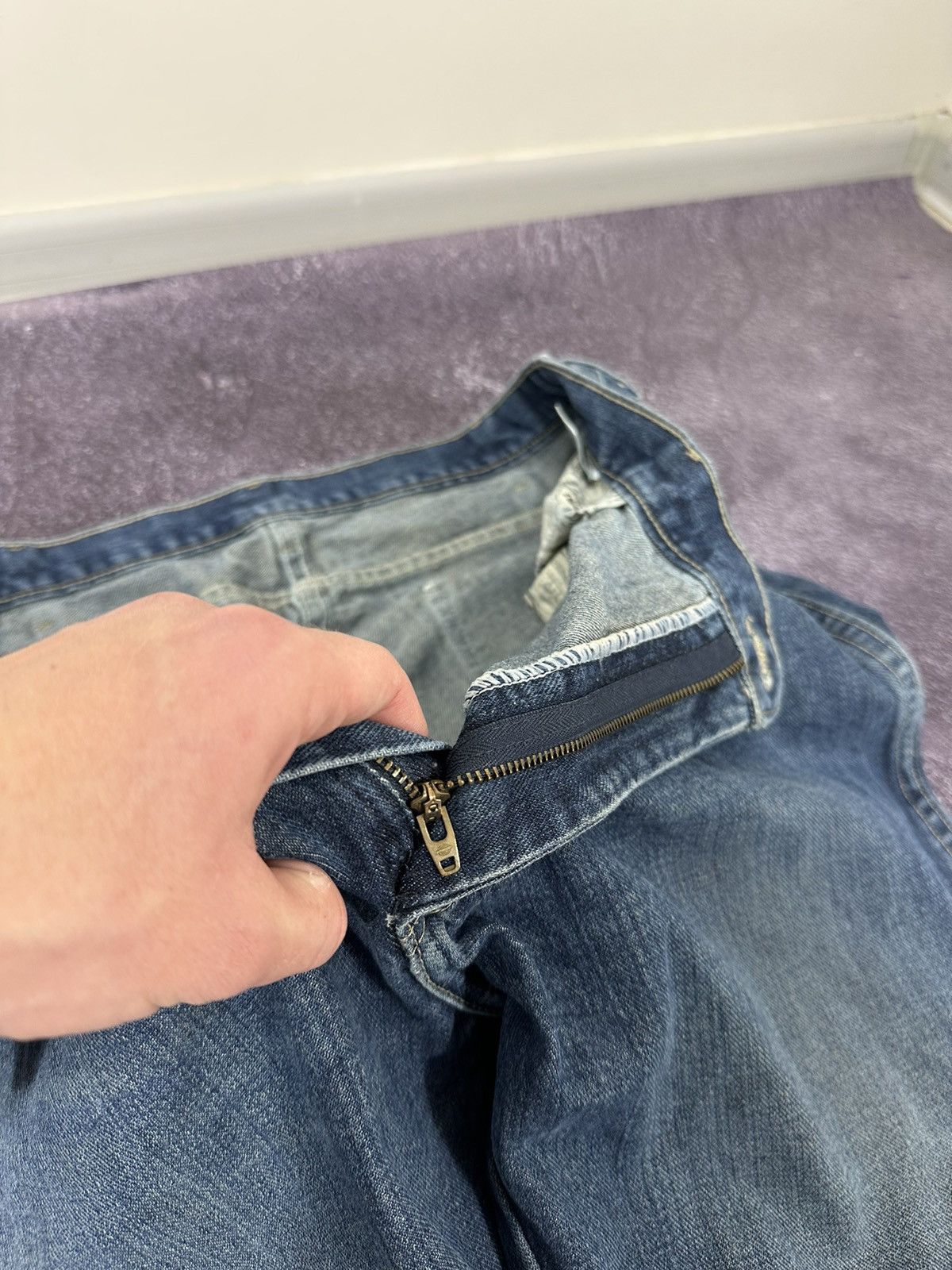 Dickies Vintage 90s Dickies USA Baggy Opium Faded Hype Work Jeans Size US 38 / EU 54 - 15 Thumbnail