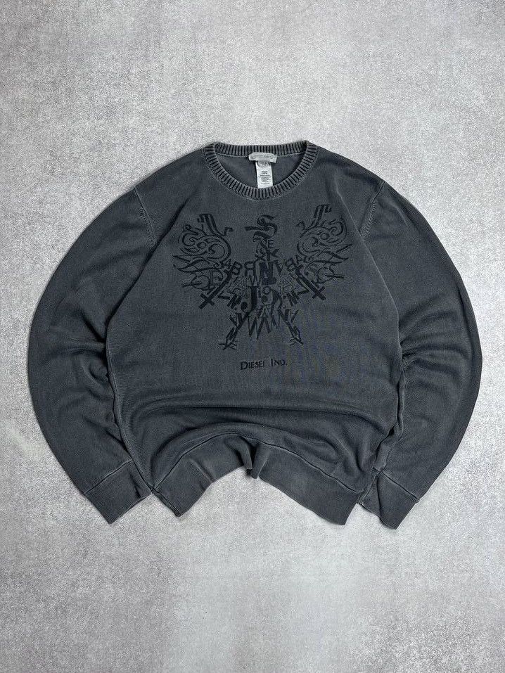 Diesel × Vintage VINTAGE DIESEL ARCHIVAL AVANTGARDE KNIT SWEATER RARE M Size US M / EU 48-50 / 2 - 1 Thumbnail