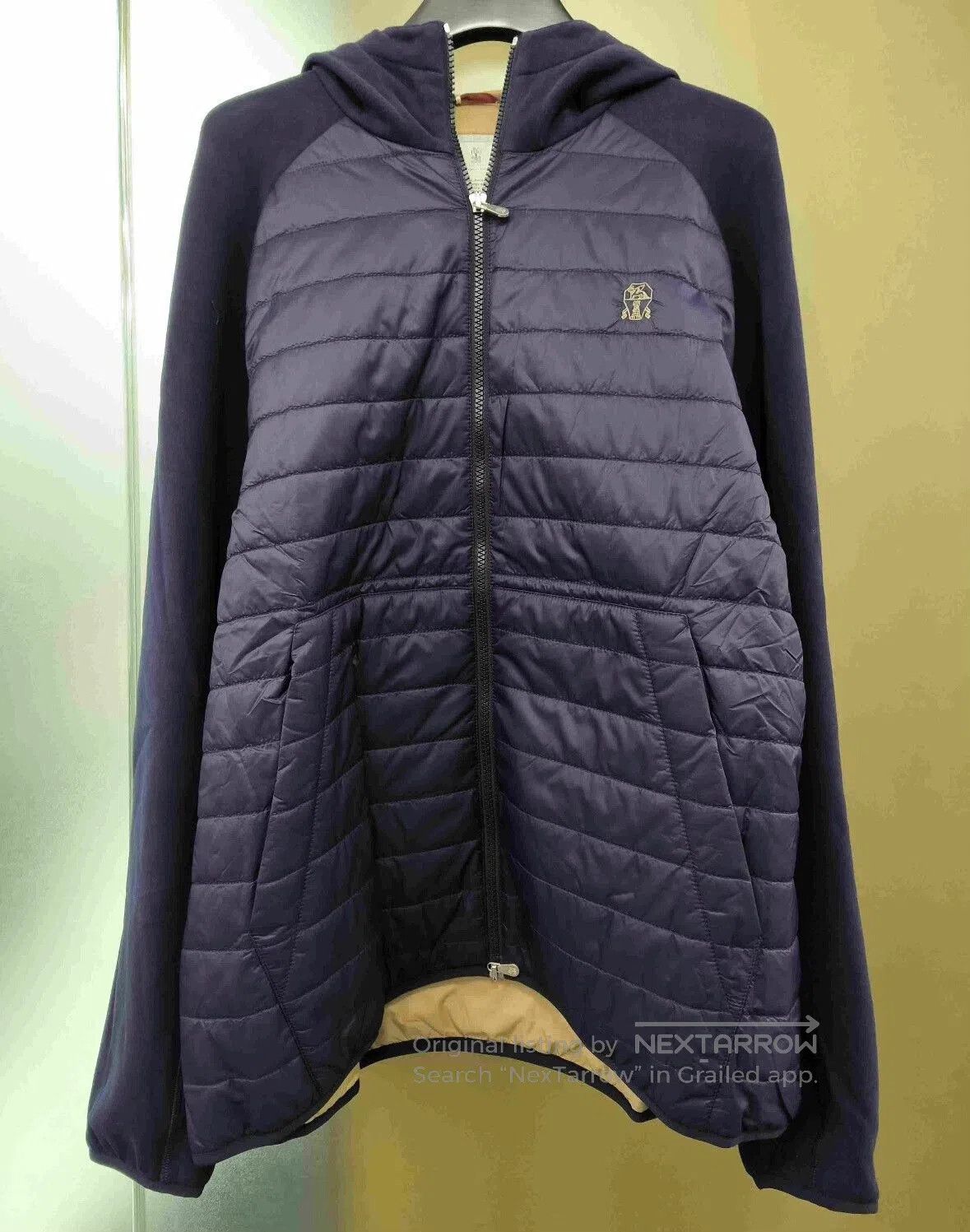 Brunello Cucinelli Brunello Cucinelli Men's Hooded Cotton Jacket. Size US M / EU 48-50 / 2 - 1 Thumbnail