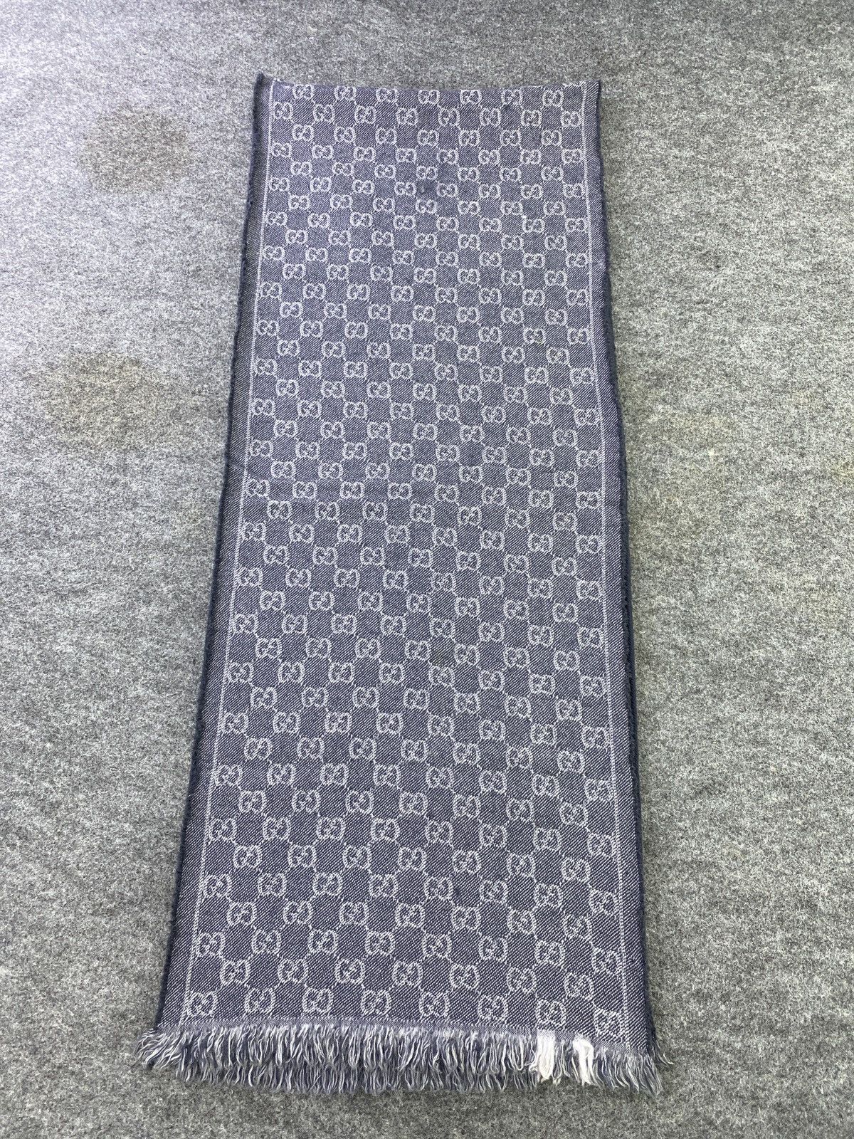 Gucci × Vintage Gucci Scarf / Muffler / Neckwear -T510 Size ONE SIZE - 2 Thumbnail