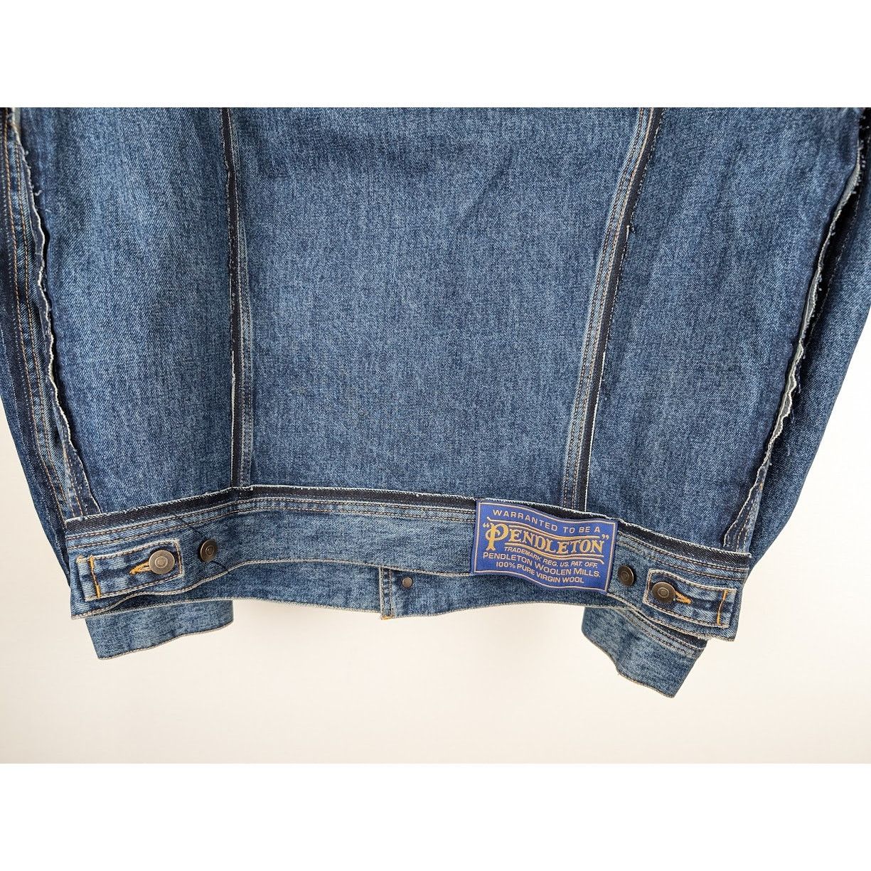 Maison Margiela o1rshd1 Denim Jacket in Blue Size US L / EU 52-54 / 3 - 14 Thumbnail