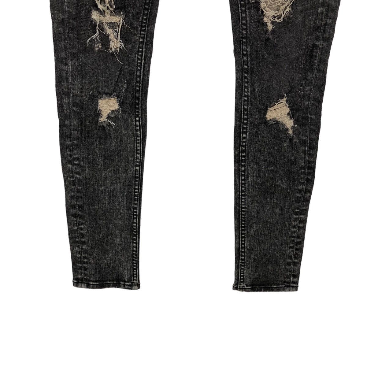 Hysteric Glamour 🔥RARE DISTRESSED DENIM JEANS JAPAN HYSTERIC GLAMOUR DESIGN Size US 30 / EU 46 - 3 Thumbnail