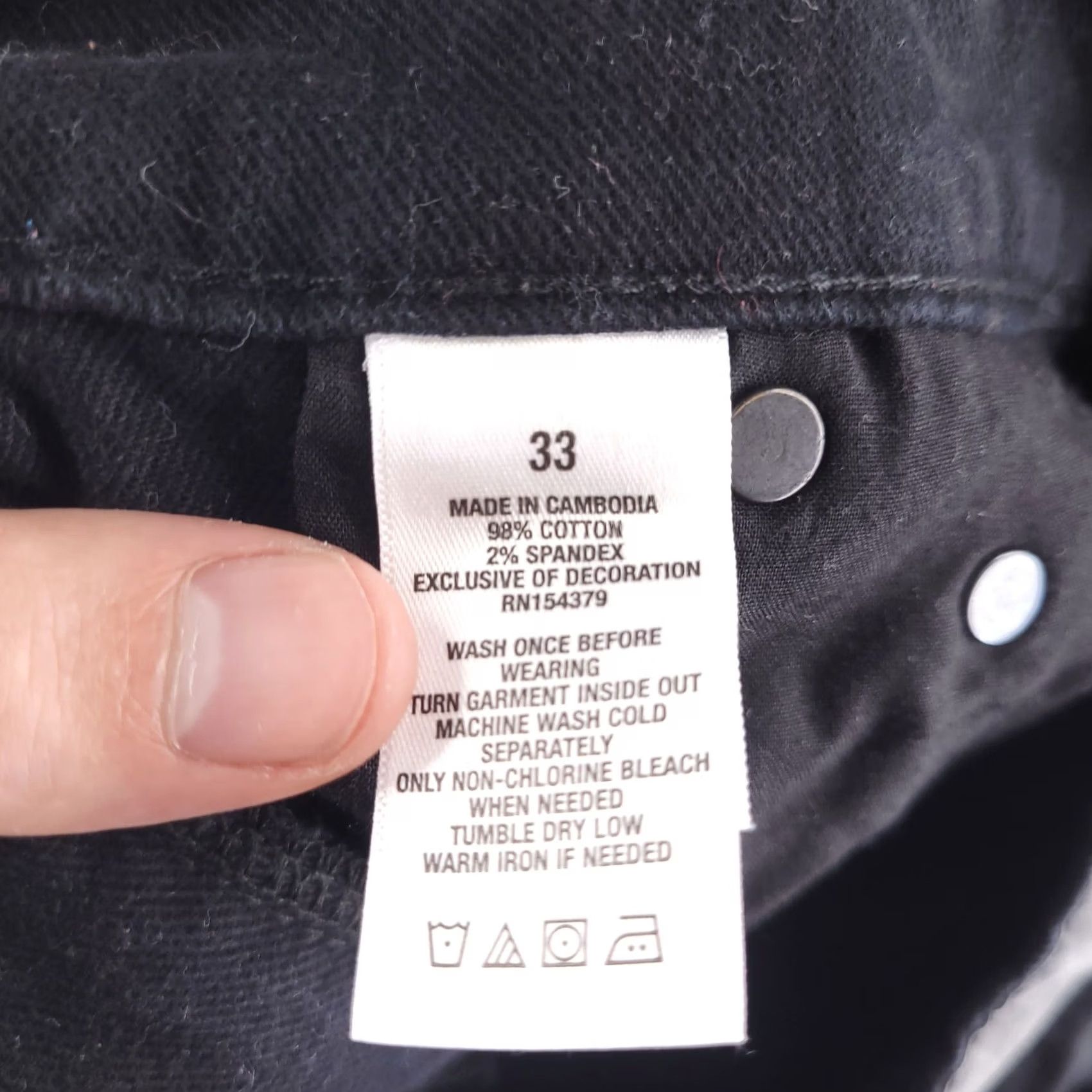 Vintage Aero Shorts Mens 33 Black Slim Denim 9" Inseam Slim Fit Flat Front Chino Pattern Solid Vintage No Brand Aero Size US 33 - 7 Thumbnail