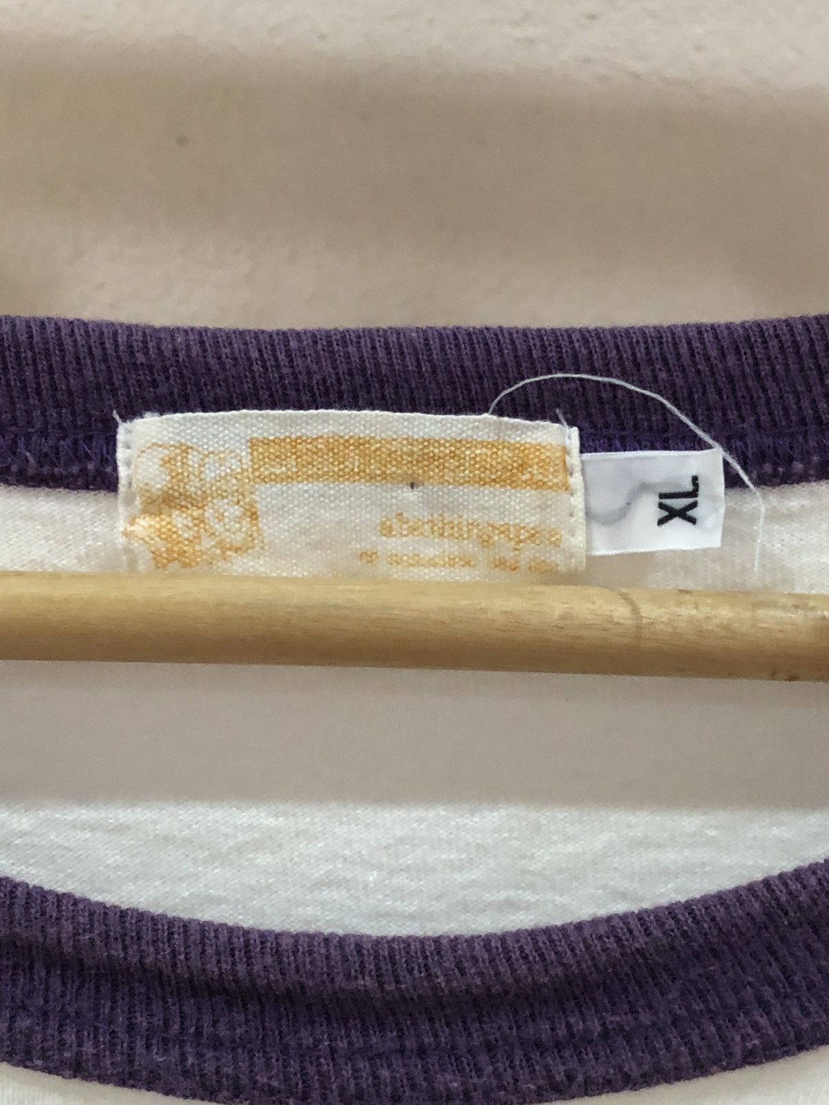 Bape OG Circa 2000 BAPE LOGO KISS BAND L/S Ringer Tshirts SIZE XL Size US XL / EU 56 / 4 - 4 Thumbnail