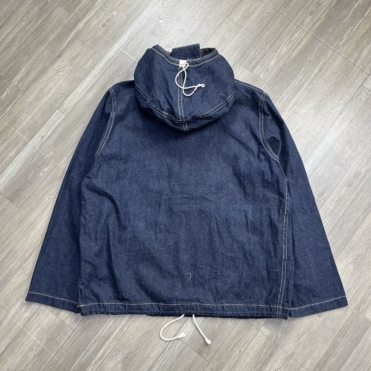 Buzz Rickson's × Japanese Brand × Toyo Enterprises Buzz Rickson’s US NAVY Pull Over Denim Jacket Size US L / EU 52-54 / 3 - 18 Thumbnail