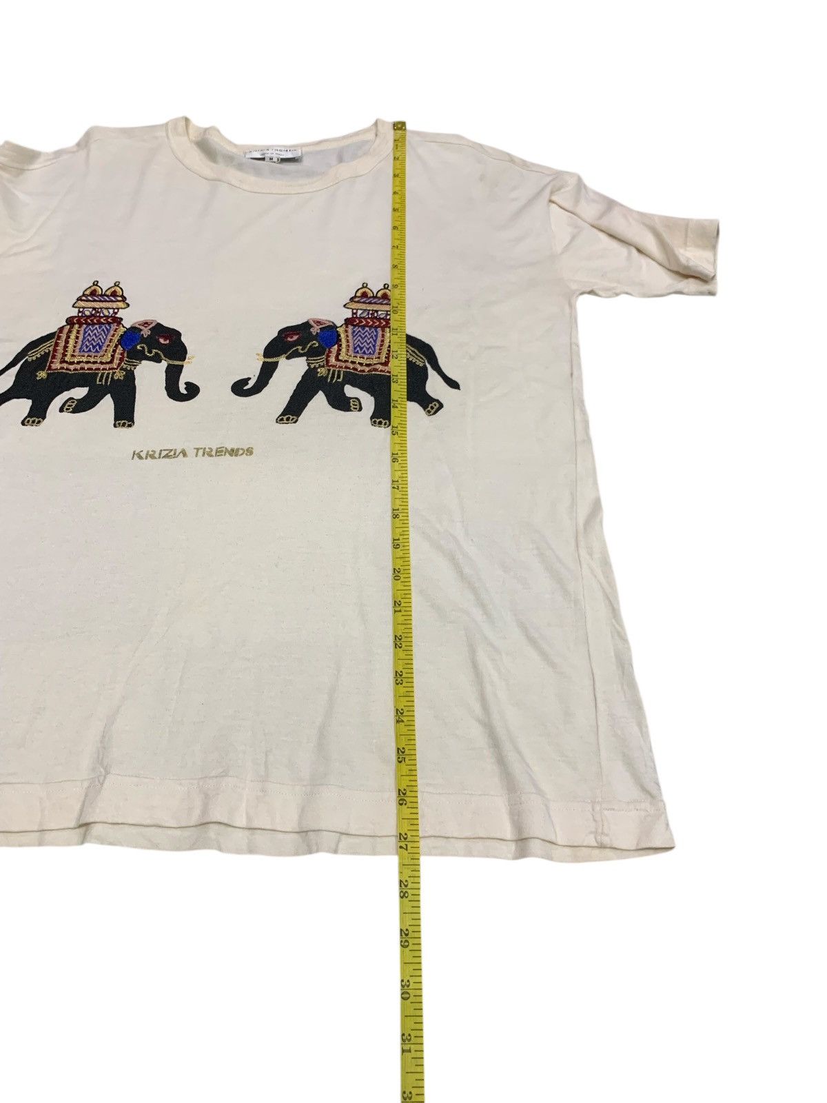 Krizia Uomo Rare Krizia Trend Embroidered Photo T Shirt Size US M / EU 48-50 / 2 - 6 Thumbnail