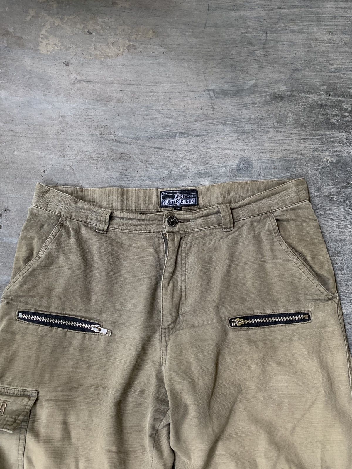 Bounty Hunter SS002 Bounty Hunter Bondage Utility Zipper Cargo Pants Size US 34 / EU 50 - 2 Thumbnail