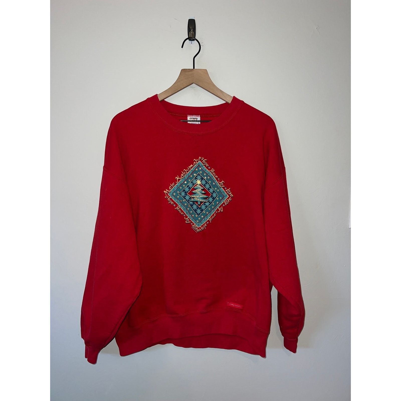 Other Vintage Crazy Shirts Sweatshirt Crewneck Mele Kalikimaka 90s Size US L / EU 52-54 / 3 - 1 Thumbnail