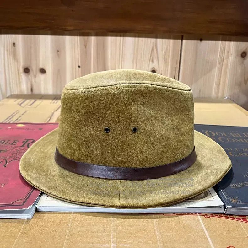 RRL Ralph Lauren RRL Ralph Lauren Suede western cowboy hat Size ONE SIZE - 2 Thumbnail