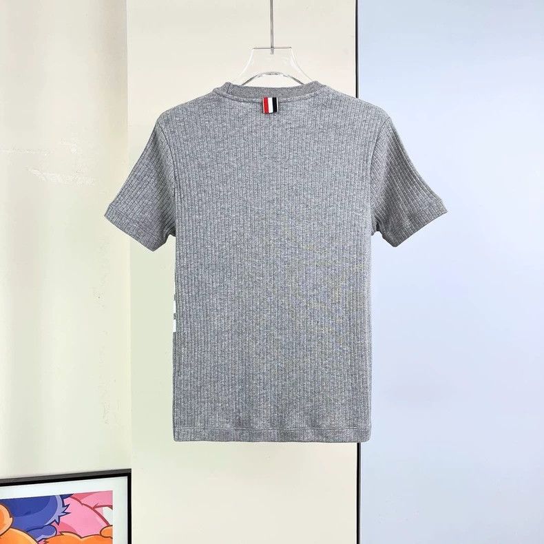 Thom Browne Thom Browne Grey short sleeves Size US XXS / EU 40 - 2 Thumbnail