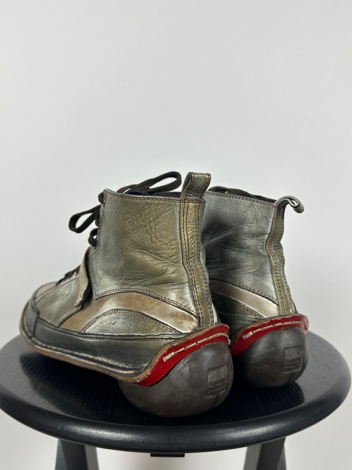 Marithe + Francois Girbaud 00s Vintage Marithé + François Girbaud High Top Sneakers Size US 8 / EU 41 - 3 Thumbnail