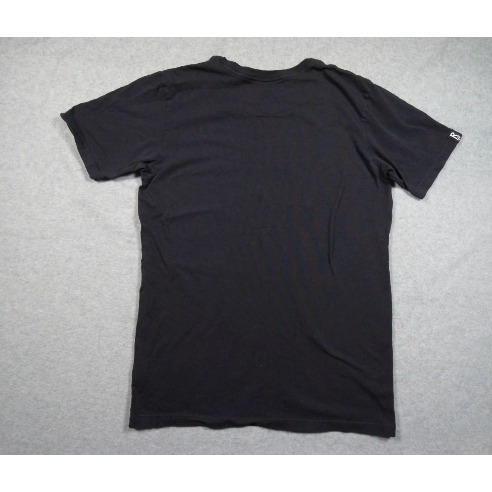 Roots Roots of Fight Shirt Mens Medium Black Short Sleeve Malcom X Harlem Graphic Tee Size US M / EU 48-50 / 2 - 4 Thumbnail