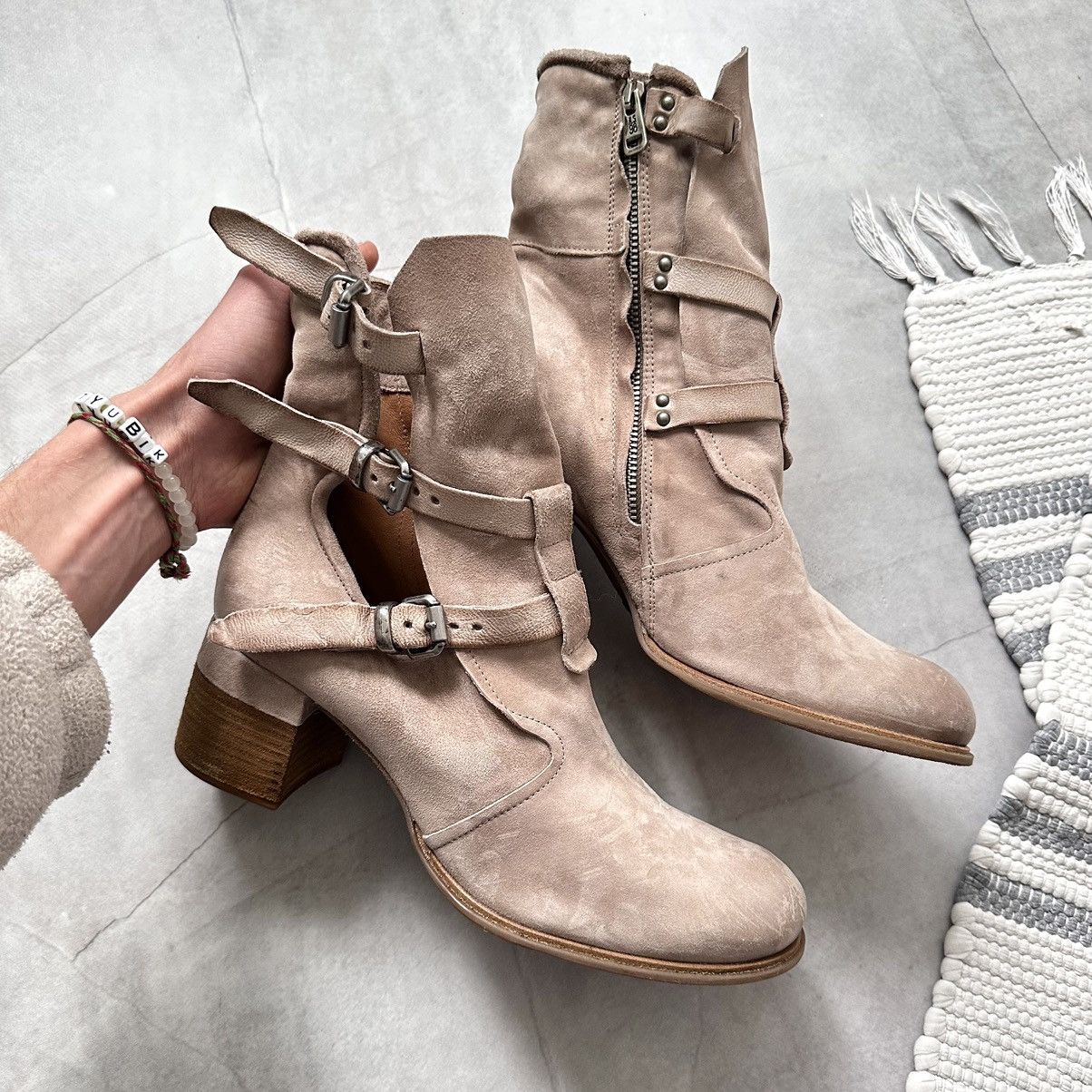 Dirk Bikkembergs AS 98 Airstep Vintage Ankle Buckle Straps Boots Guidi Vibe Size US 11 / IT 41 - 3 Thumbnail