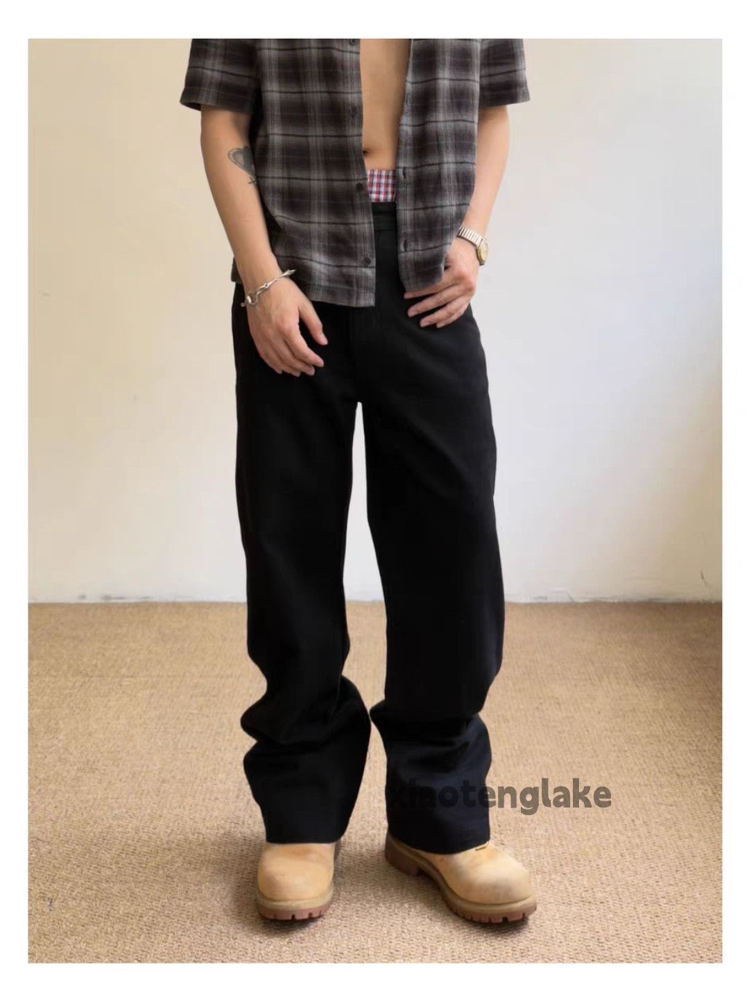 Vintage zx Balenciaga rickowens style loose y2k hiphop pants Size US 33 - 6 Thumbnail