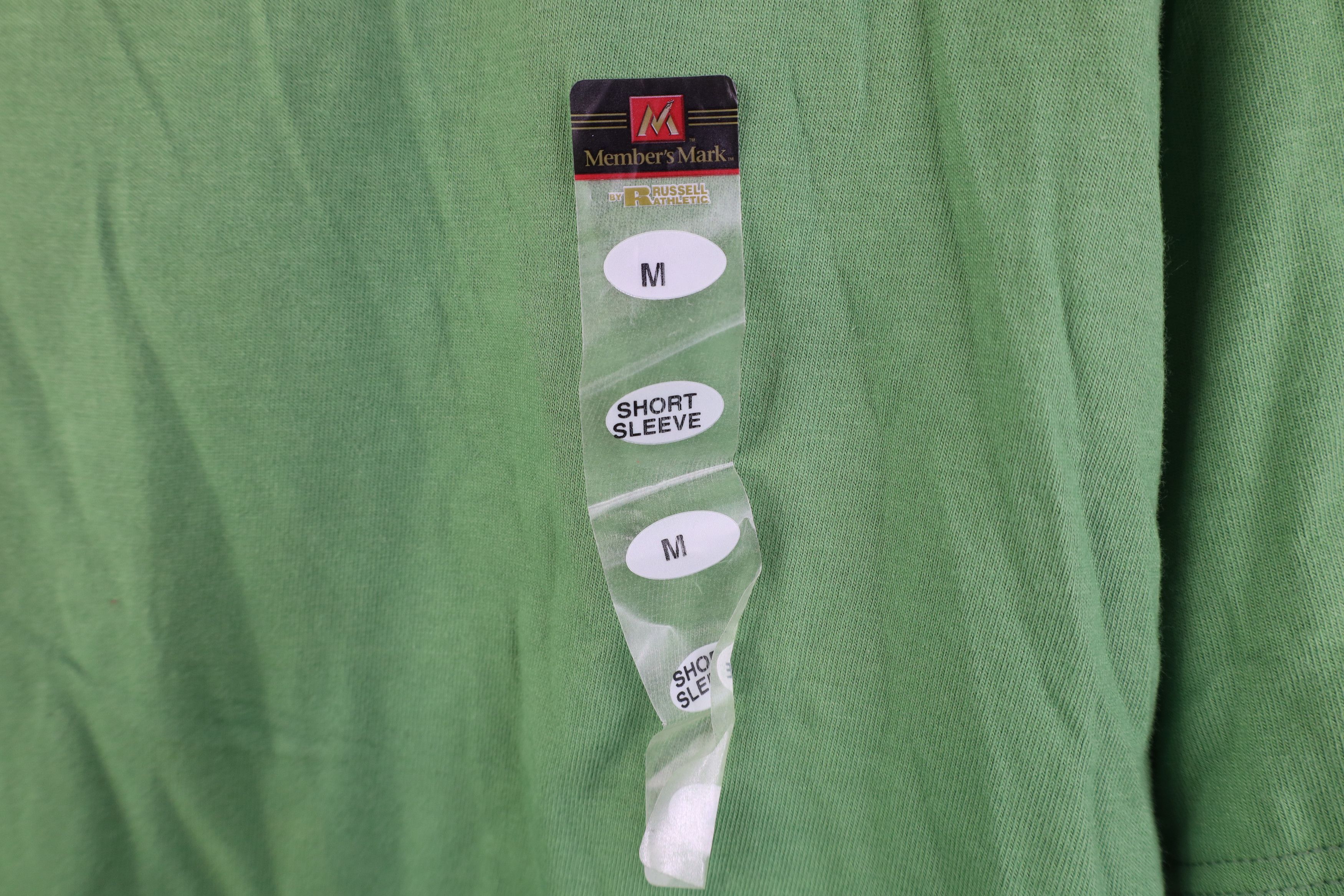 Russell Athletic Deadstock Vintage Y2K Russell Athletic Heavy Cotton T-Shirt Size US M / EU 48-50 / 2 - 4 Thumbnail