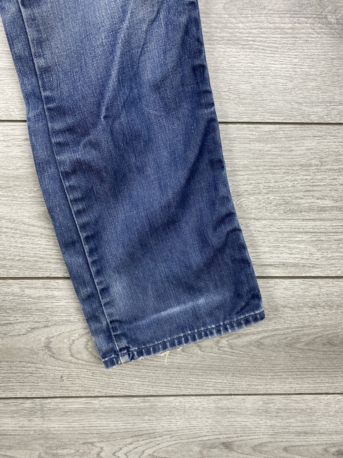 Diesel Womans Avant Garde Diesel Bell-Bottom Flared Japanese Jeans Size 30" / US 8 / IT 44 - 4 Thumbnail