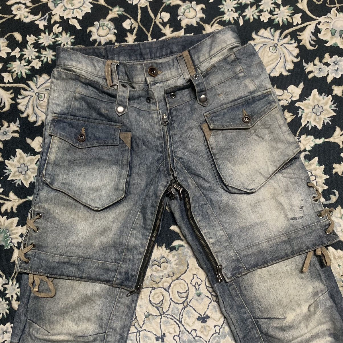 PPFM PPFM DESTRUCT PRODUCT JEANS Size US 32 / EU 48 - 9 Thumbnail
