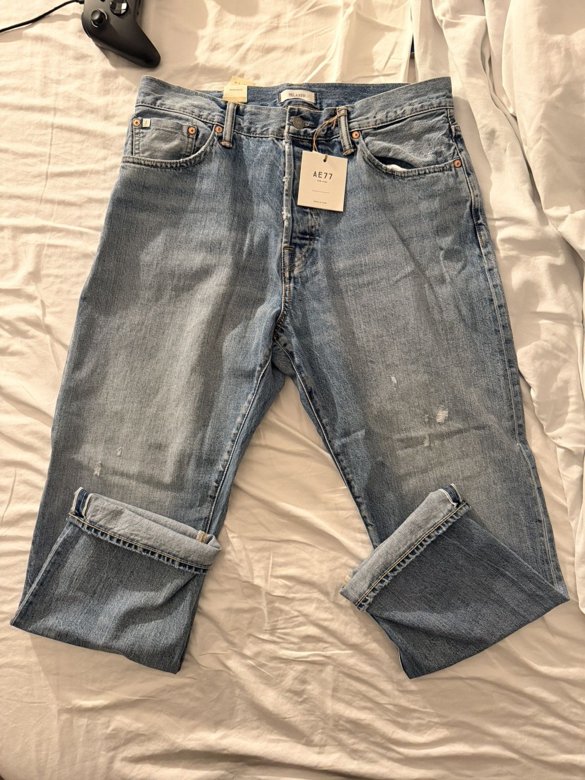 American Eagle Outfitters American Eagle Selvedge 32x32 new with tags Size US 32 / EU 48 - 1 Thumbnail