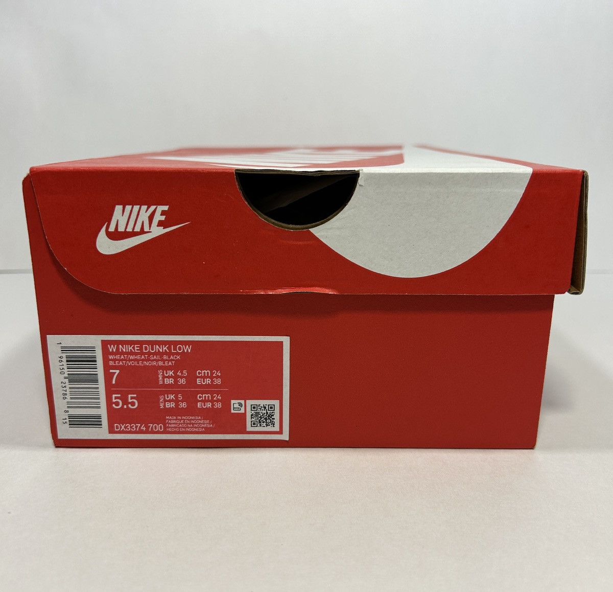 Nike Nike Dunk Low ‘Quilted Wheat’ (DX3374 700) Shoes Size: 7 W Size US 7 / IT 37 - 8 Thumbnail