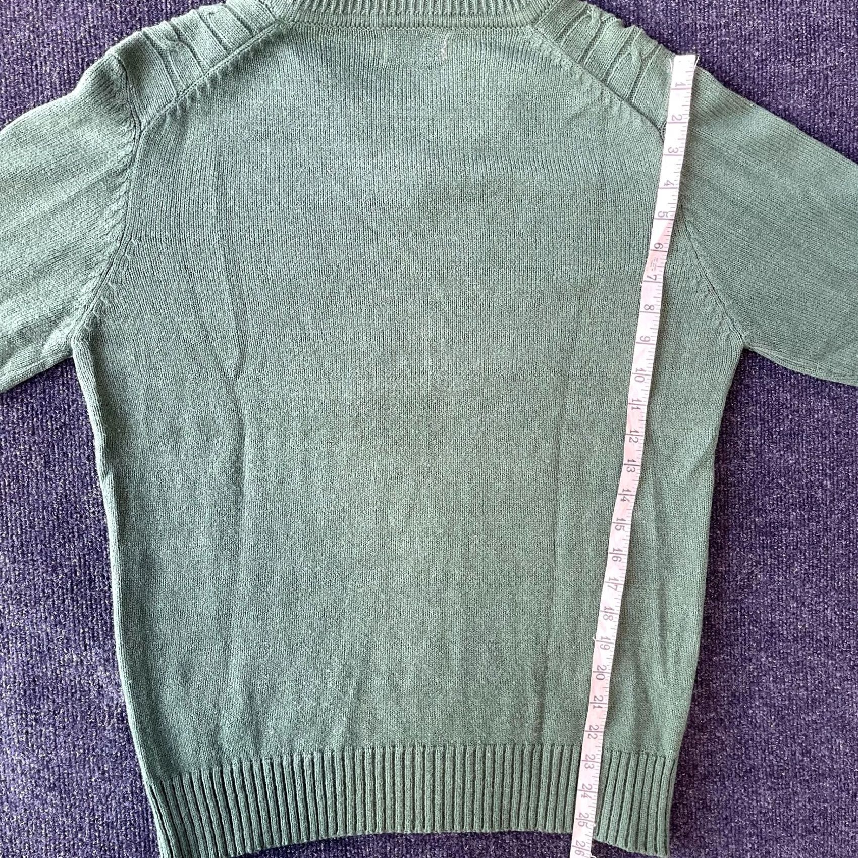 Vintage VINTAGE Medalist Sweater Mens M Green Cable-Knit Acrylic Pullover Korea 90s Mens Size US M / EU 48-50 / 2 - 5 Thumbnail
