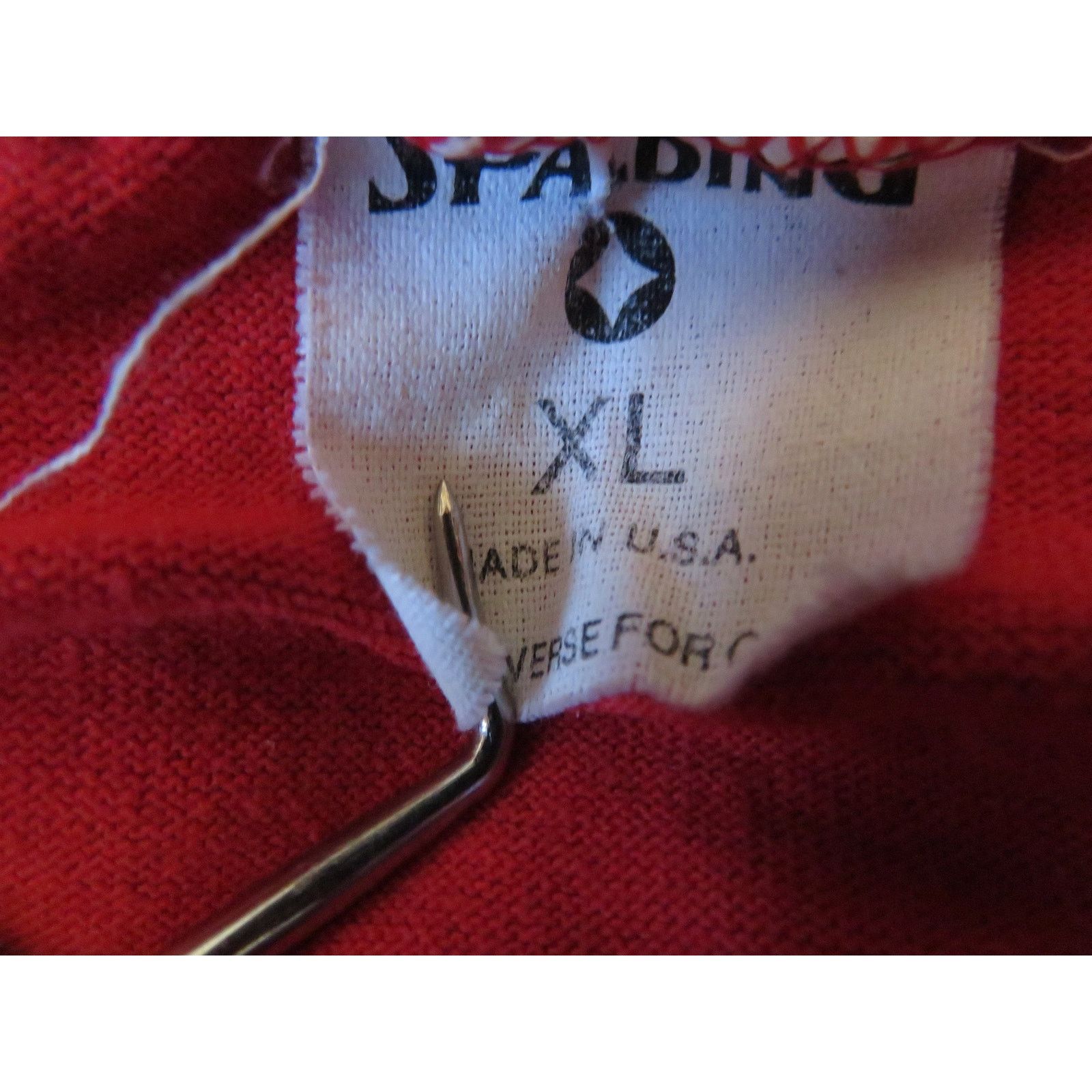 Spalding Spalding T-Shirt, Maximum Impact Runners, Red Sz XL 1990s Size US XL / EU 56 / 4 - 6 Thumbnail