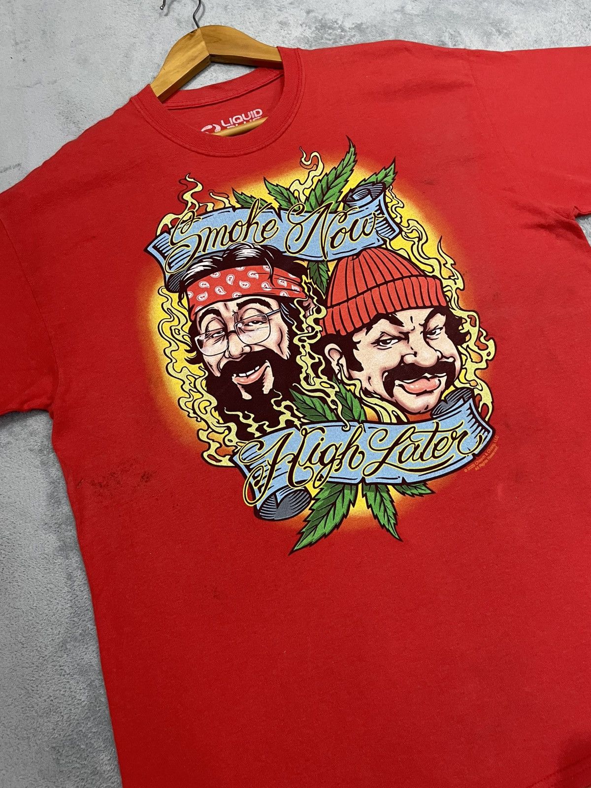 Liquid Blue VINTAGE LIQUID BLUE SMOKE NOW HIGH LATER TSHIRT Size US L / EU 52-54 / 3 - 8 Thumbnail