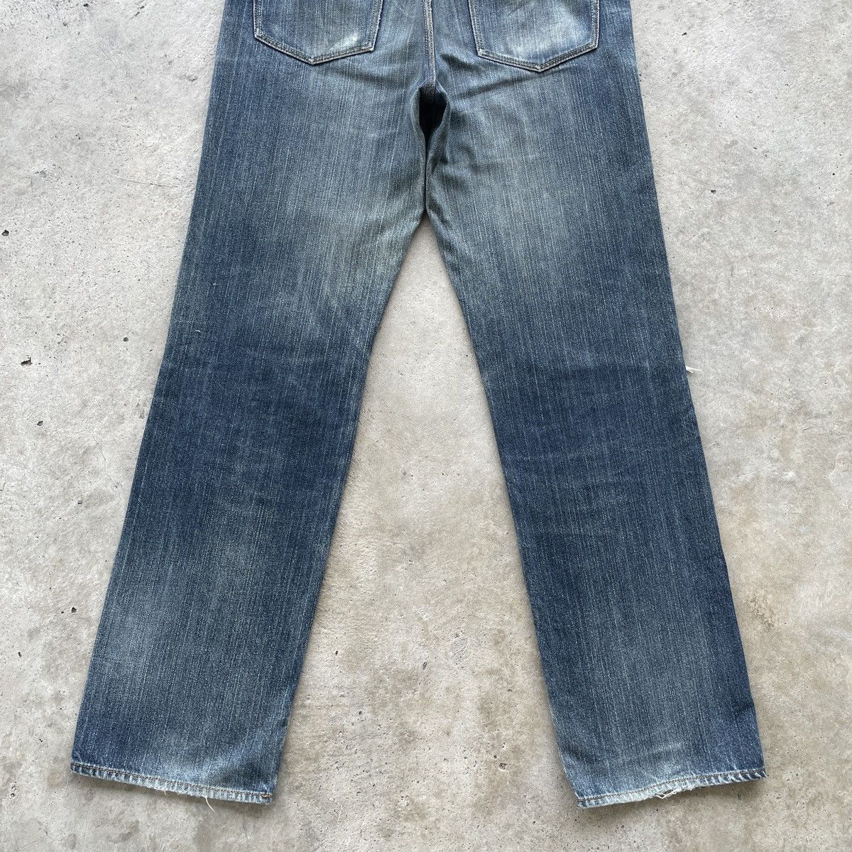 Japanese Brand W33💥 Japanese Brand Gu Distressed Jeans Denim Pants Faded Size US 33 - 9 Thumbnail