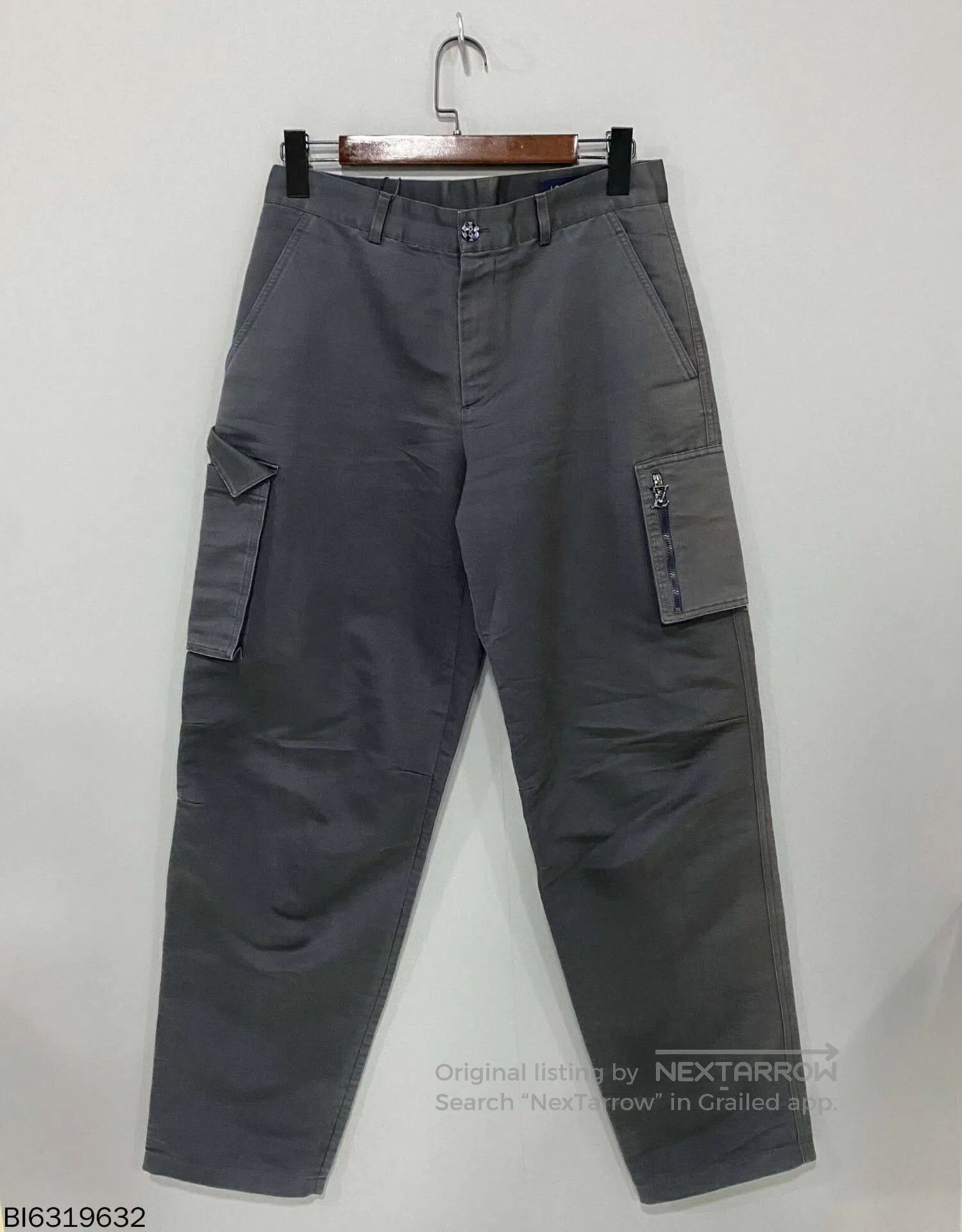 Louis Vuitton gray logo work pants by Louis Vuitton. Size US 38 / EU 54 - 1 Thumbnail