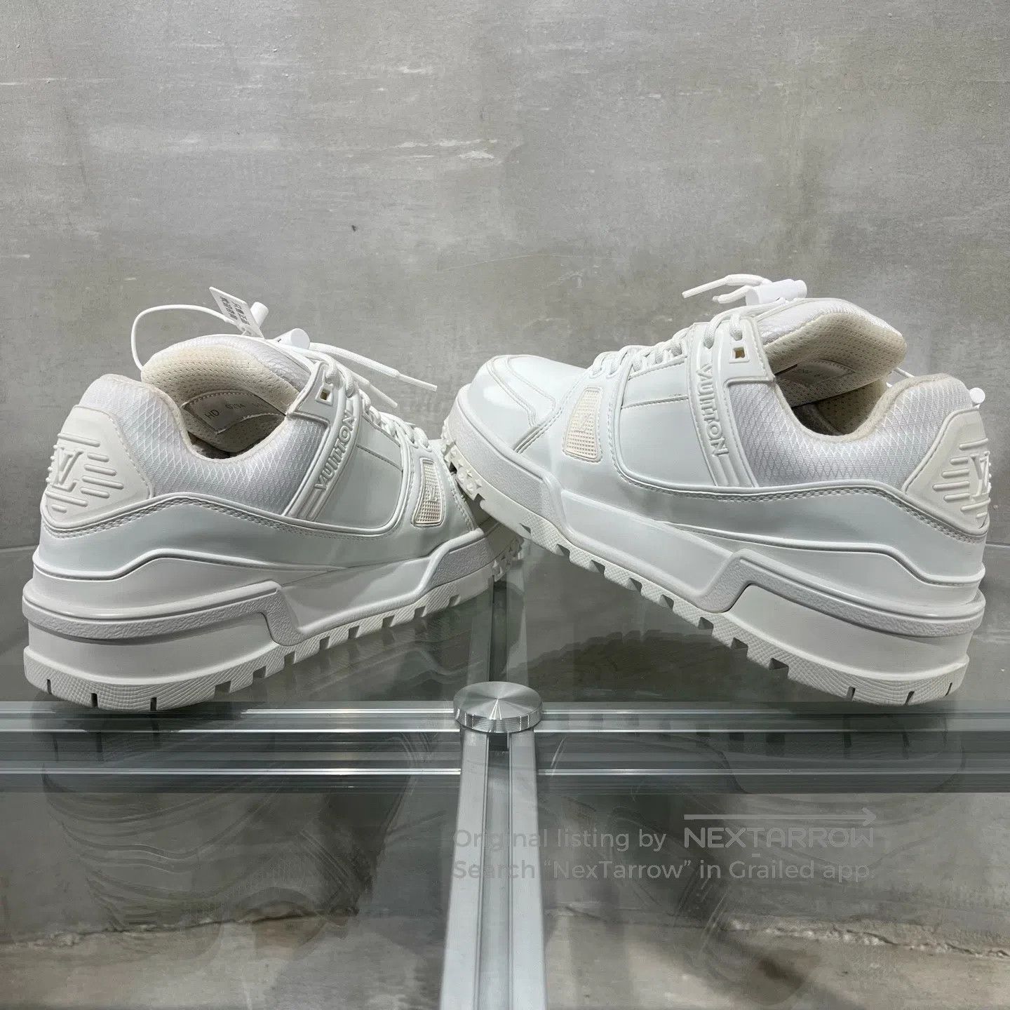 Louis Vuitton Louis Vuitton SKI Trainer Series White Plump Ding shoes Size US 7.5 / EU 40-41 - 5 Thumbnail