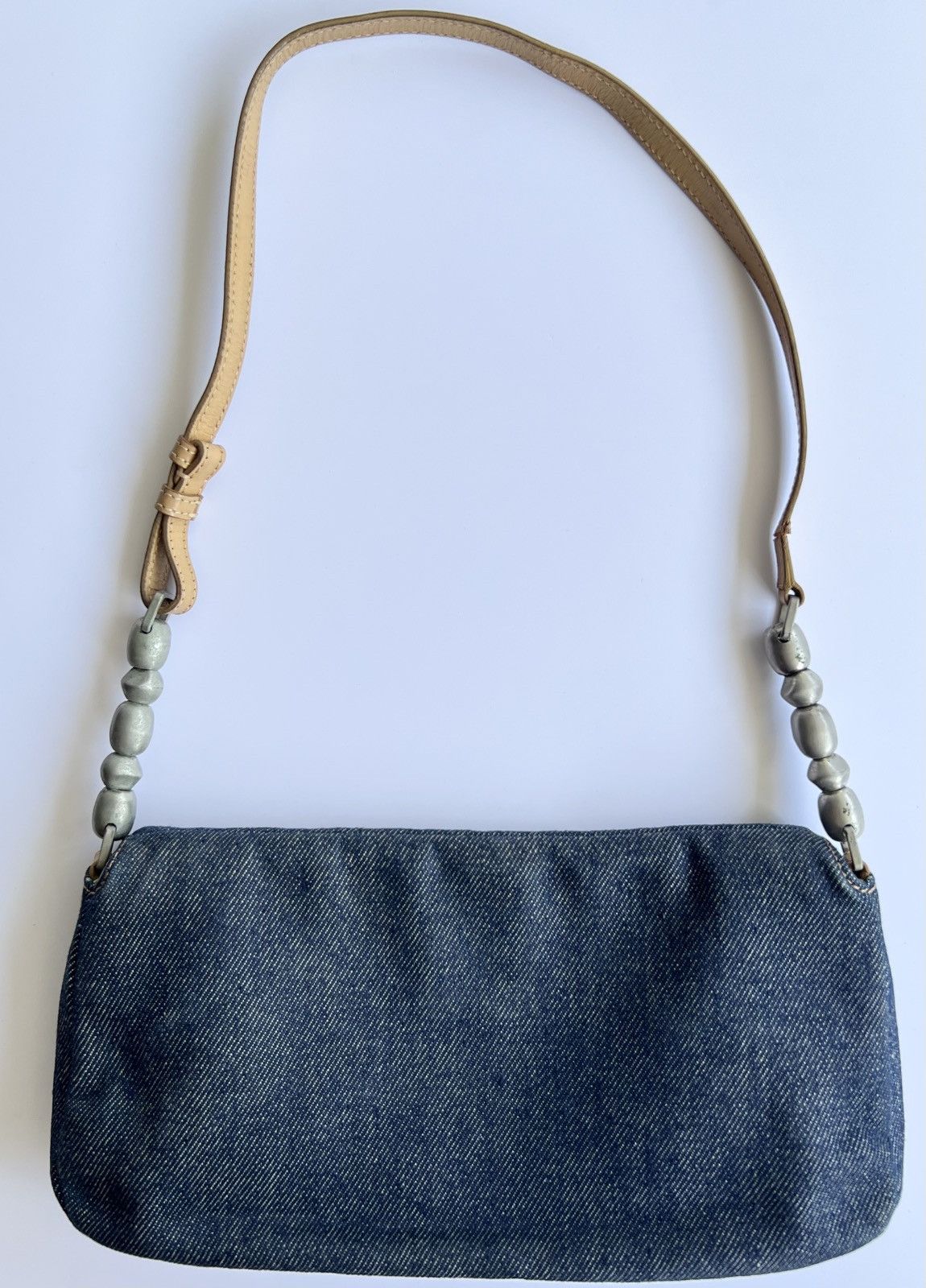 Dior RARE - Dior John Galliano - S/S00 Denim Melice Shoulder Bag Size ONE SIZE - 6 Thumbnail