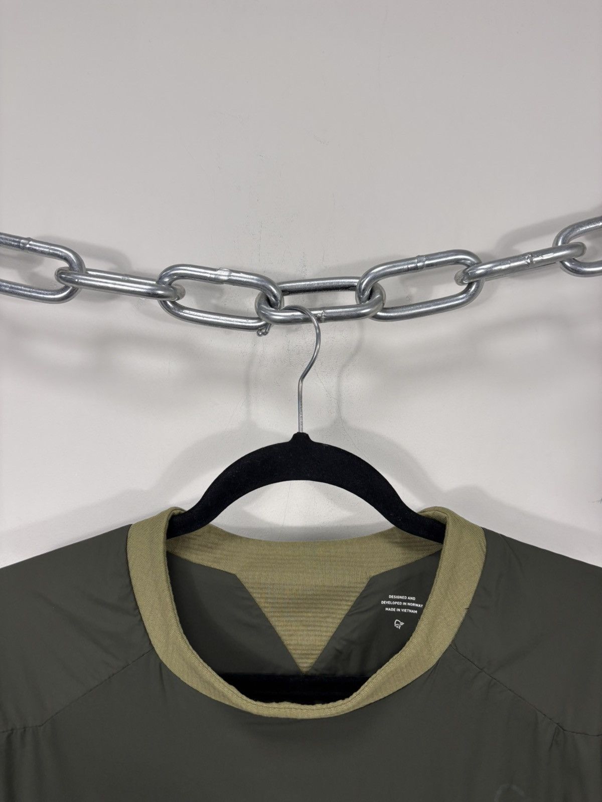 Norrona Norrona Tamok Alpha90 Crewneck Jacket Sample Olive Green Size US L / EU 52-54 / 3 - 11 Thumbnail