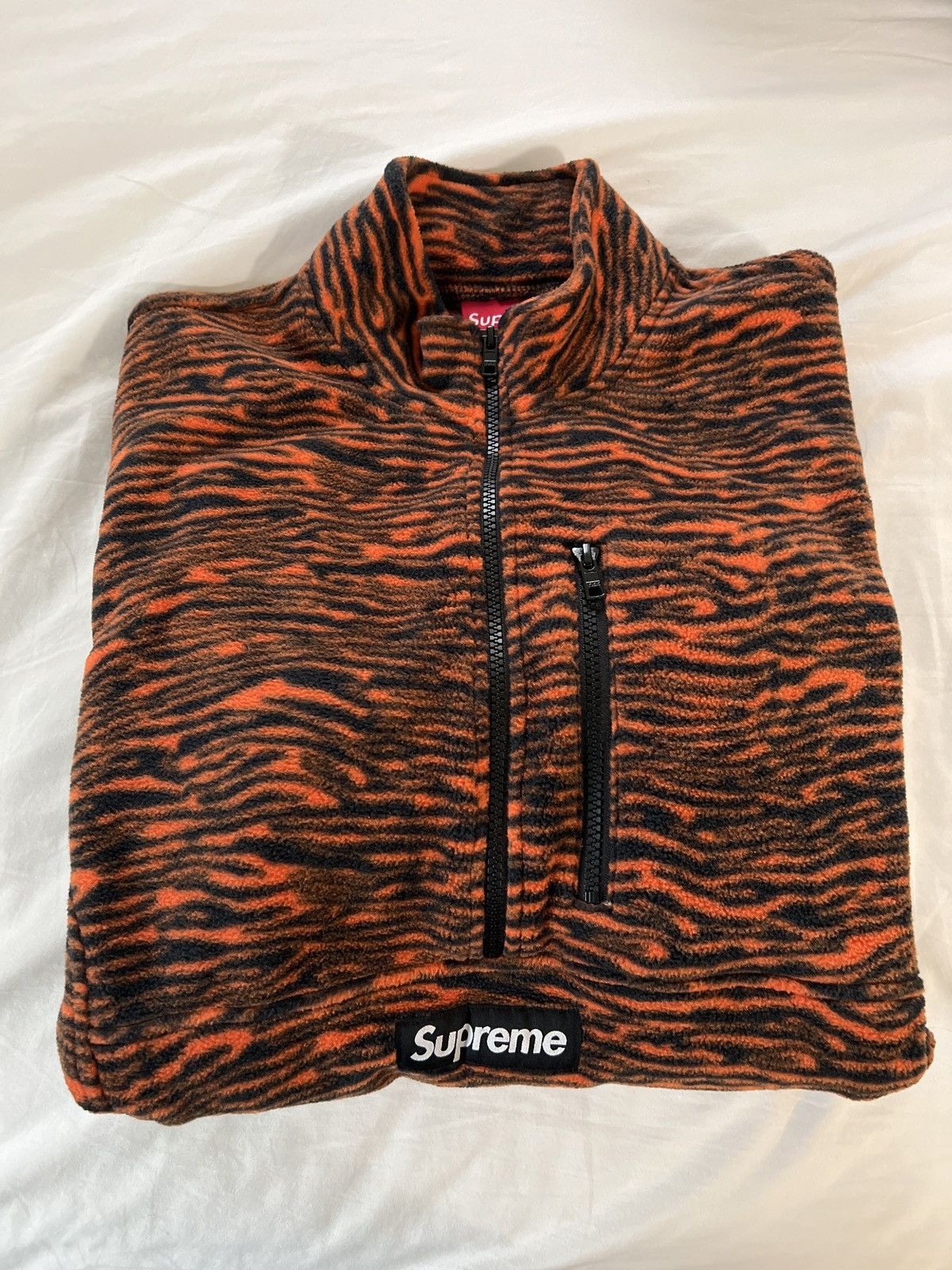 Supreme Supreme polartec half zip pull over | Grailed