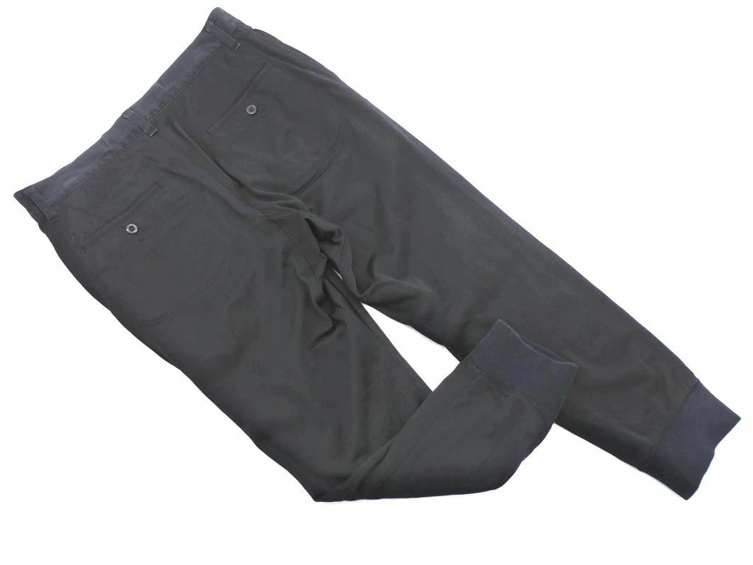 Junya Watanabe Casual Pants Rubber Waist Plain Jogger Pants Black Size US 32 / EU 48 - 2 Thumbnail